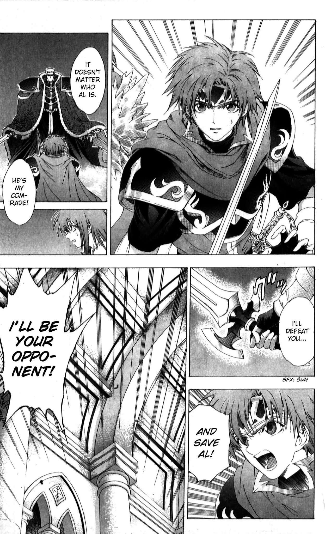 Fire Emblem - Hasha no Tsurugi Chapter 39 page 5 - Chapter 39: Dragon's Roar