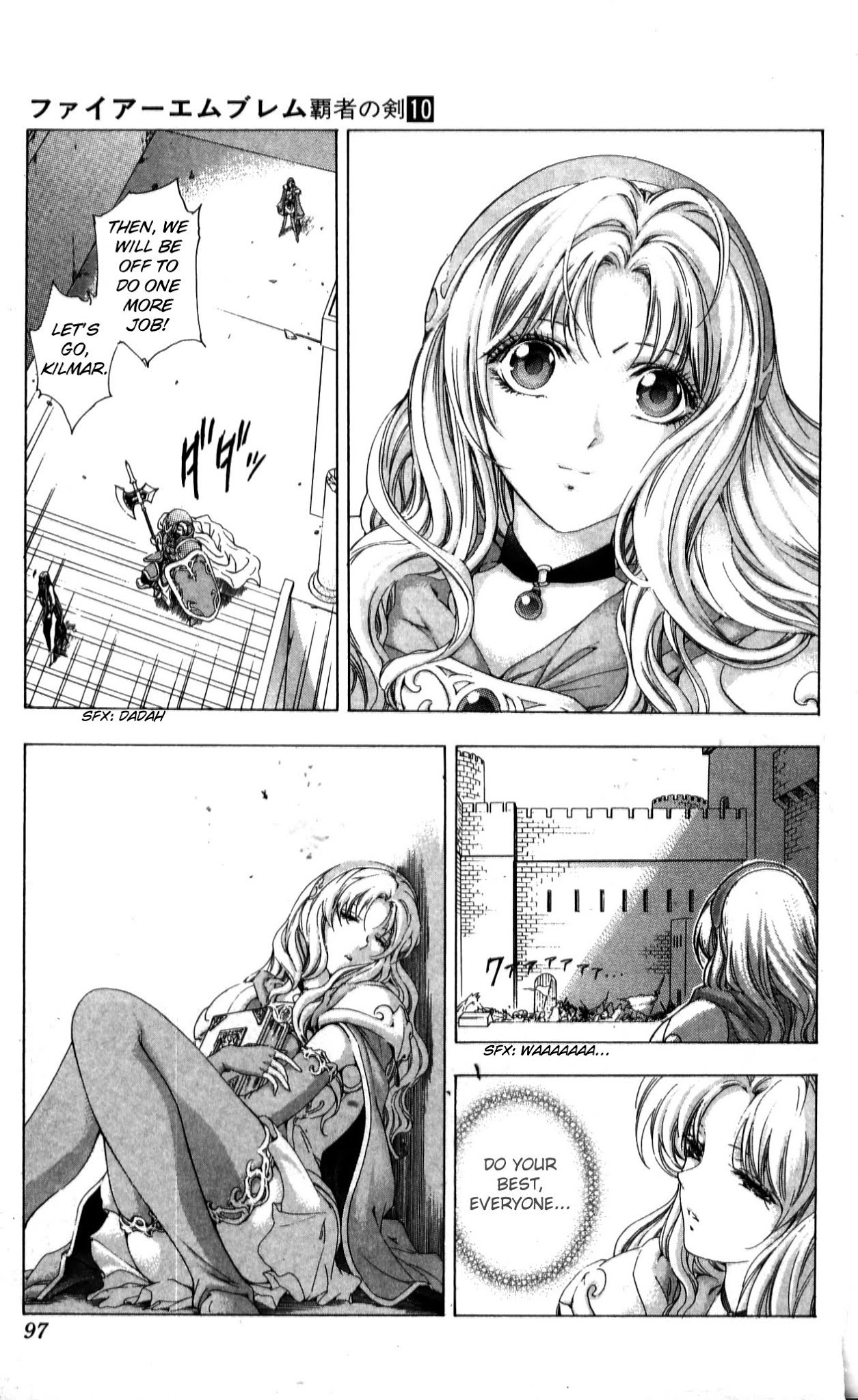 Fire Emblem - Hasha no Tsurugi Chapter 39 page 9 - Chapter 39: Dragon's Roar