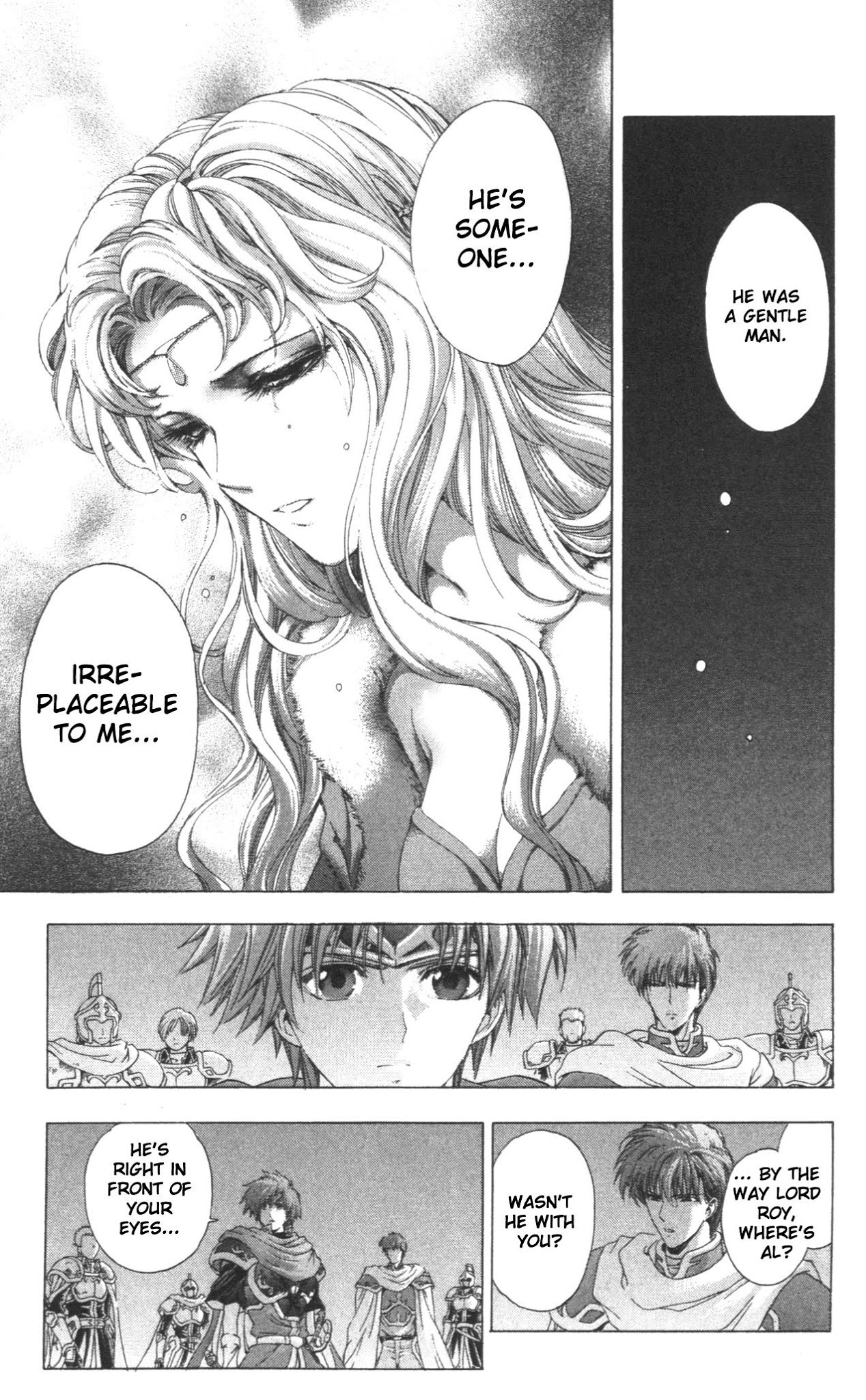 Fire Emblem - Hasha no Tsurugi Chapter 40 page 24 - Chapter 40: Indelible Flame