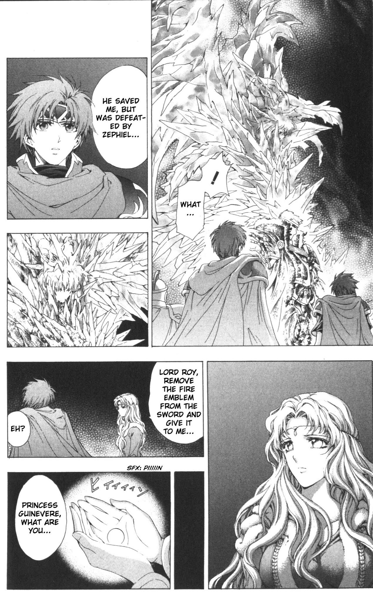 Fire Emblem - Hasha no Tsurugi Chapter 40 page 25 - Chapter 40: Indelible Flame