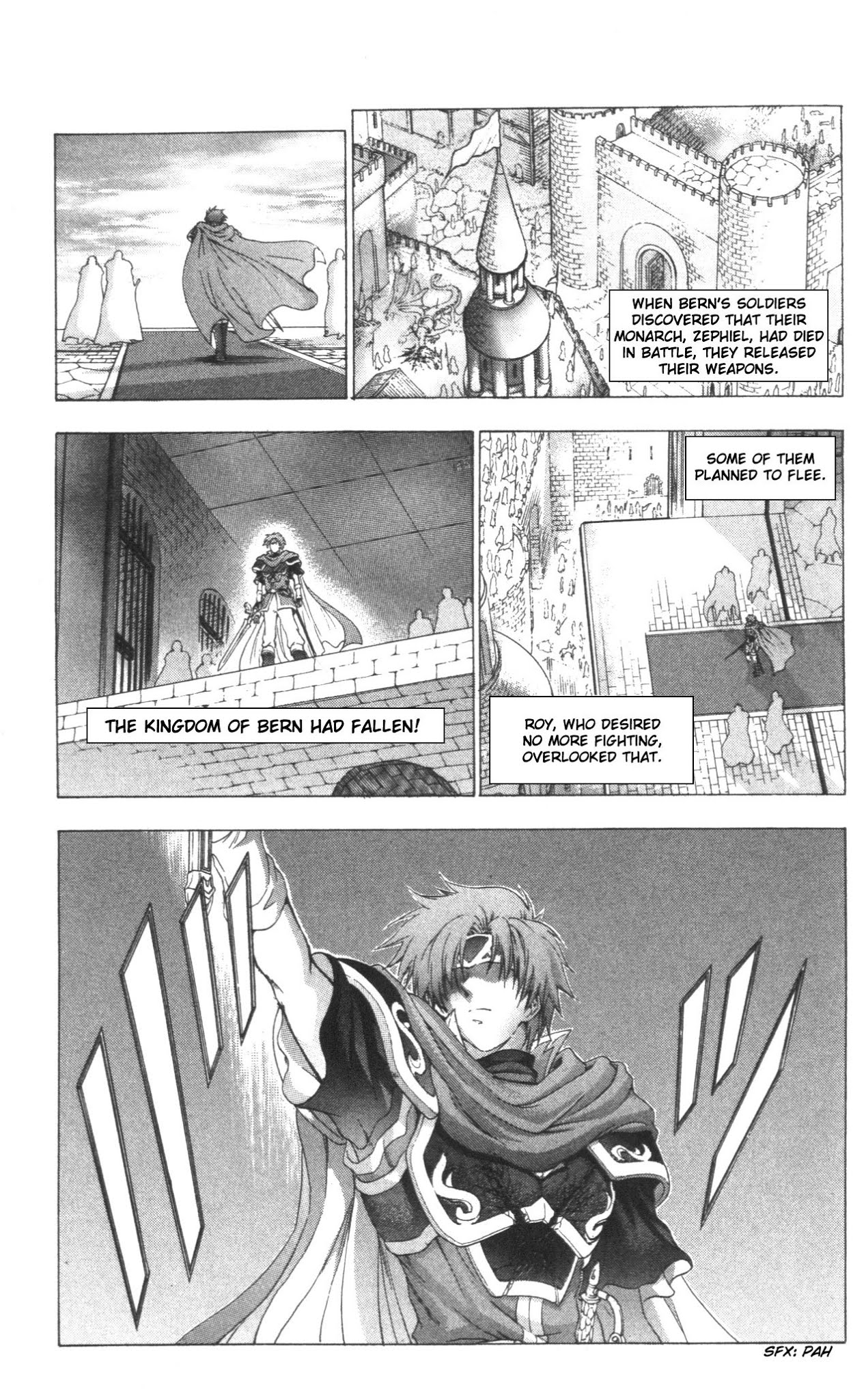 Fire Emblem - Hasha no Tsurugi Chapter 40 page 28 - Chapter 40: Indelible Flame