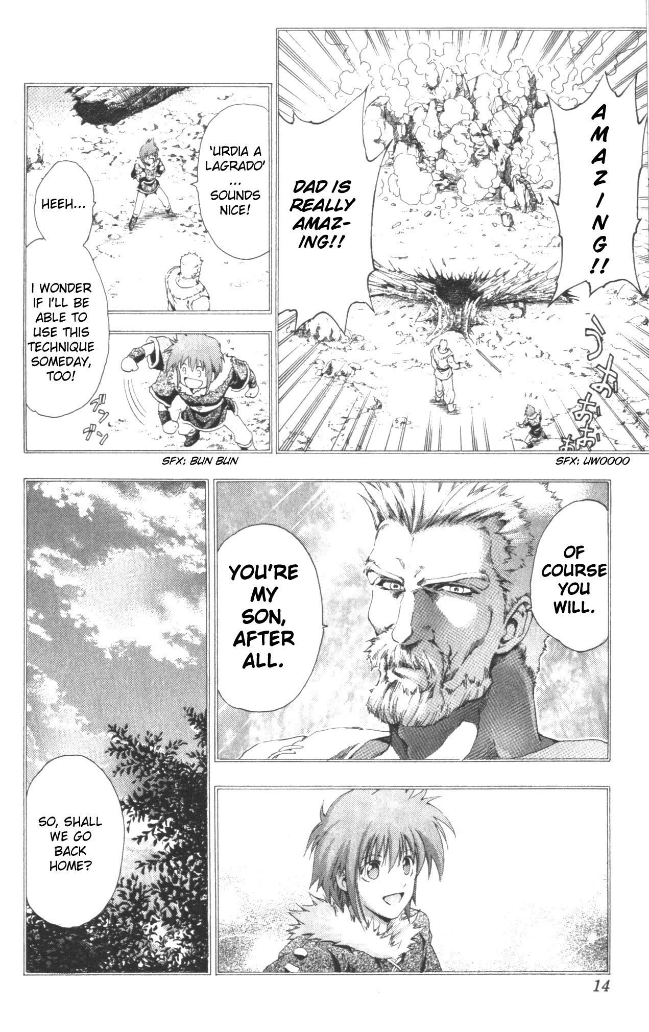 Fire Emblem - Hasha no Tsurugi Chapter 41 page 14 - Chapter 41: Invitation From The Shadows