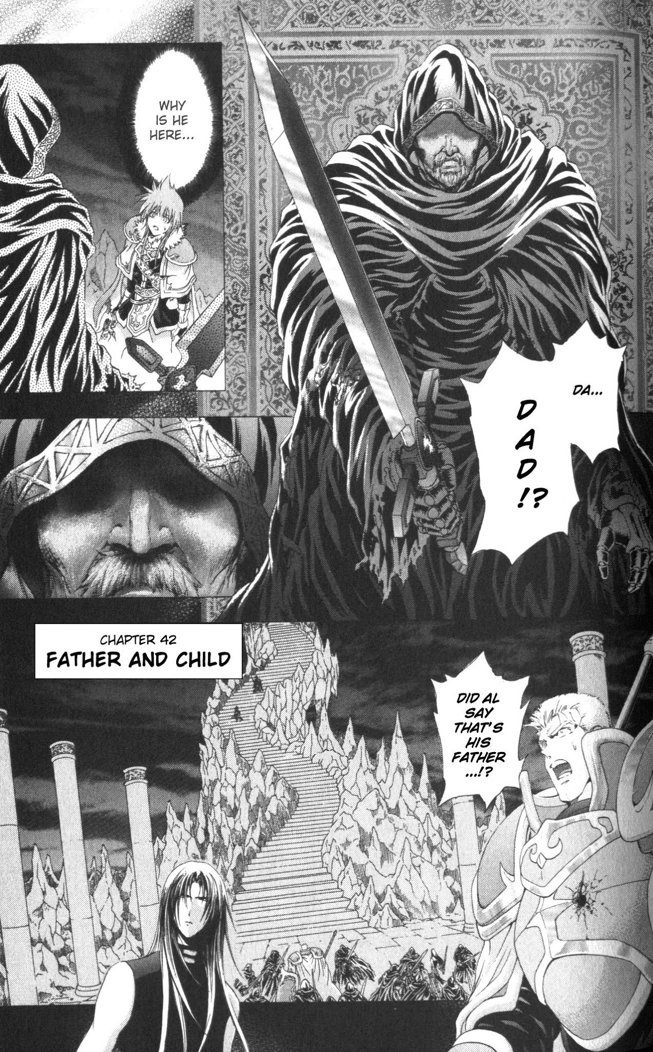Fire Emblem - Hasha no Tsurugi Chapter 42 page 2 - Chapter 42: Father And Child