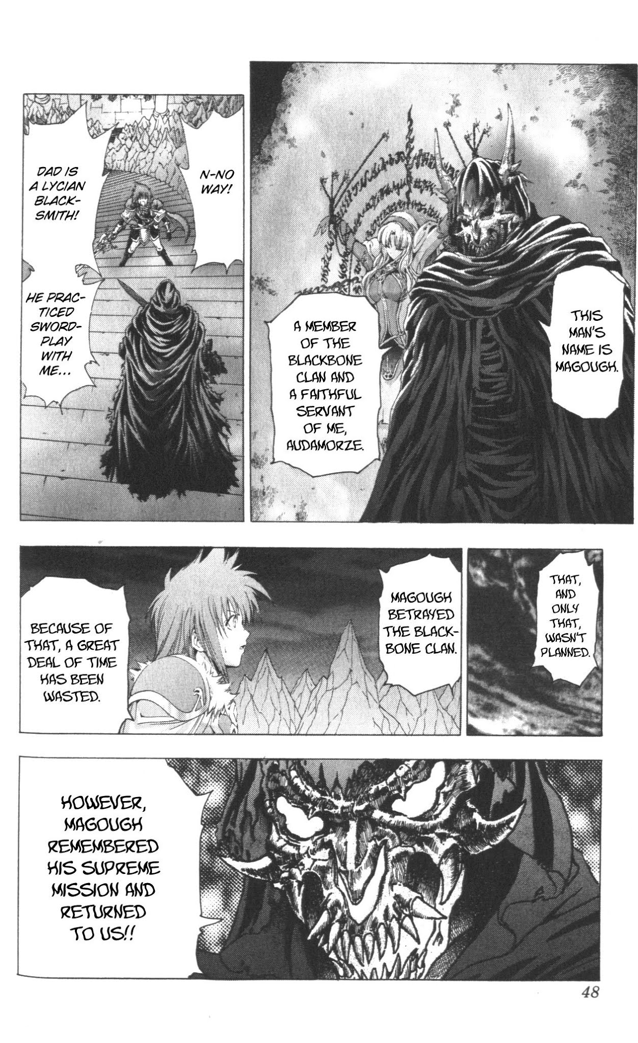 Fire Emblem - Hasha no Tsurugi Chapter 42 page 5 - Chapter 42: Father And Child