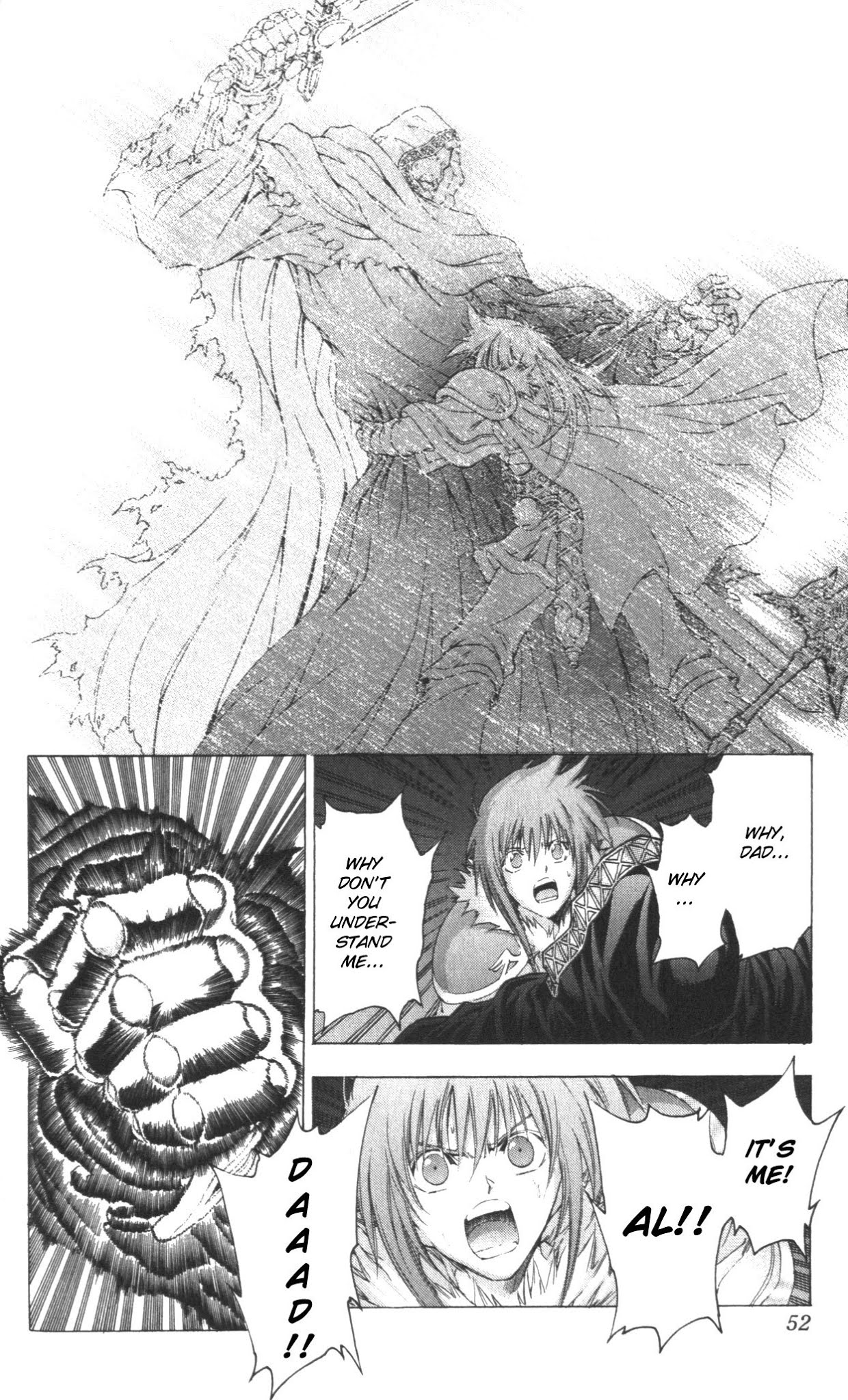 Fire Emblem - Hasha no Tsurugi Chapter 42 page 9 - Chapter 42: Father And Child