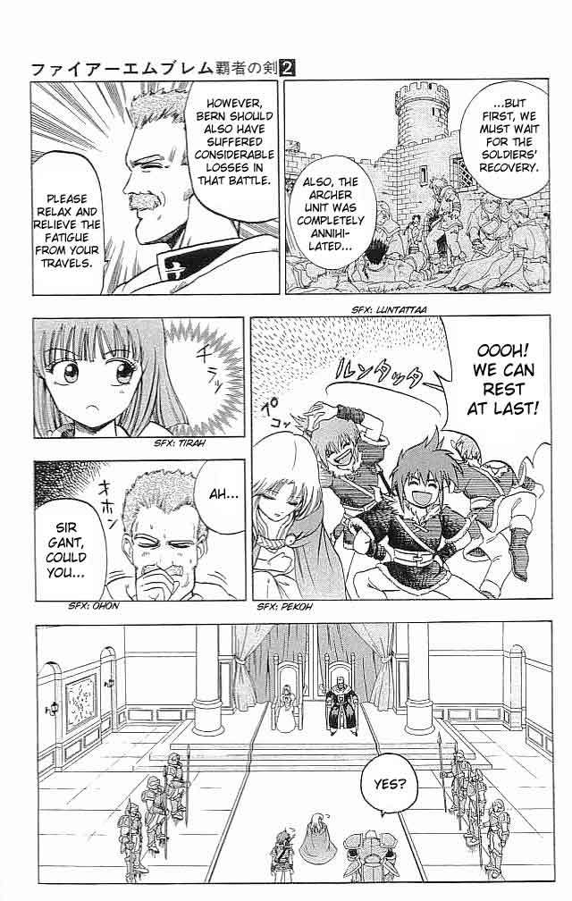 Fire Emblem - Hasha no Tsurugi Chapter 6 page 14 - Chapter 6: The Princess Who Rode a Pegasus