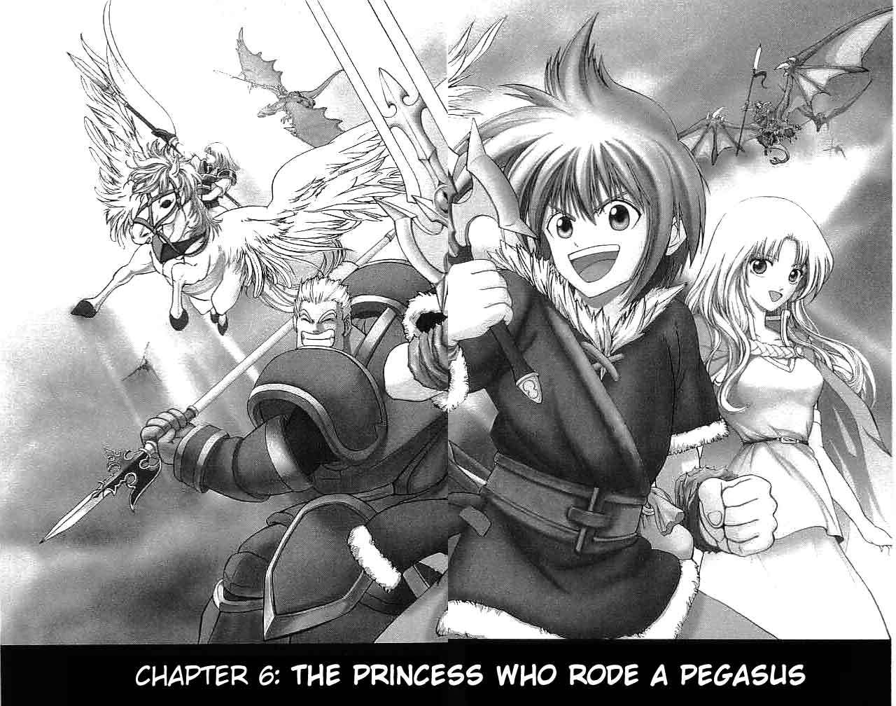 Fire Emblem - Hasha no Tsurugi Chapter 6 page 2 - Chapter 6: The Princess Who Rode a Pegasus