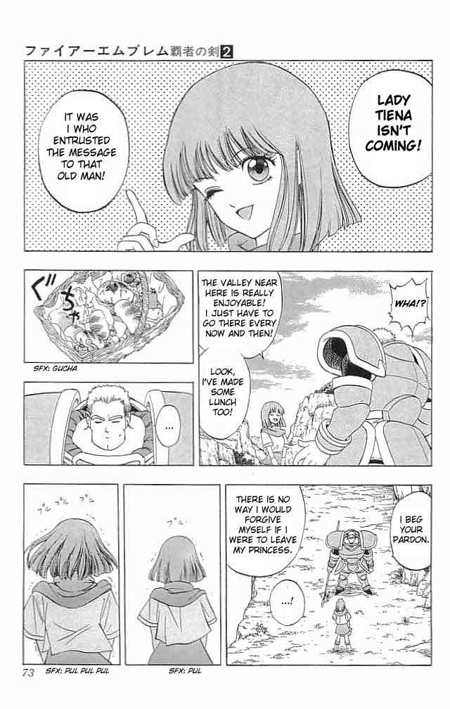 Fire Emblem - Hasha no Tsurugi Chapter 6 page 22 - Chapter 6: The Princess Who Rode a Pegasus