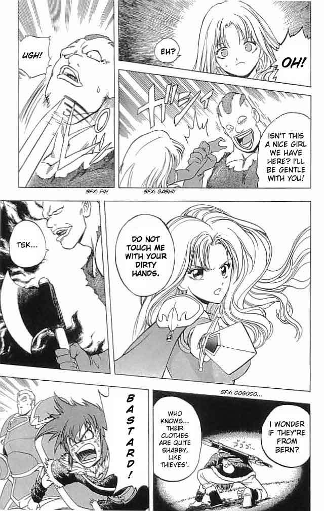 Fire Emblem - Hasha no Tsurugi Chapter 9 page 14 - Chapter 9: The Mercenary Kruzard