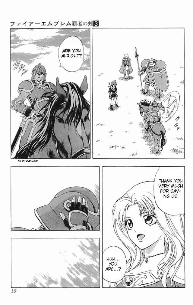 Fire Emblem - Hasha no Tsurugi Chapter 9 page 19 - Chapter 9: The Mercenary Kruzard