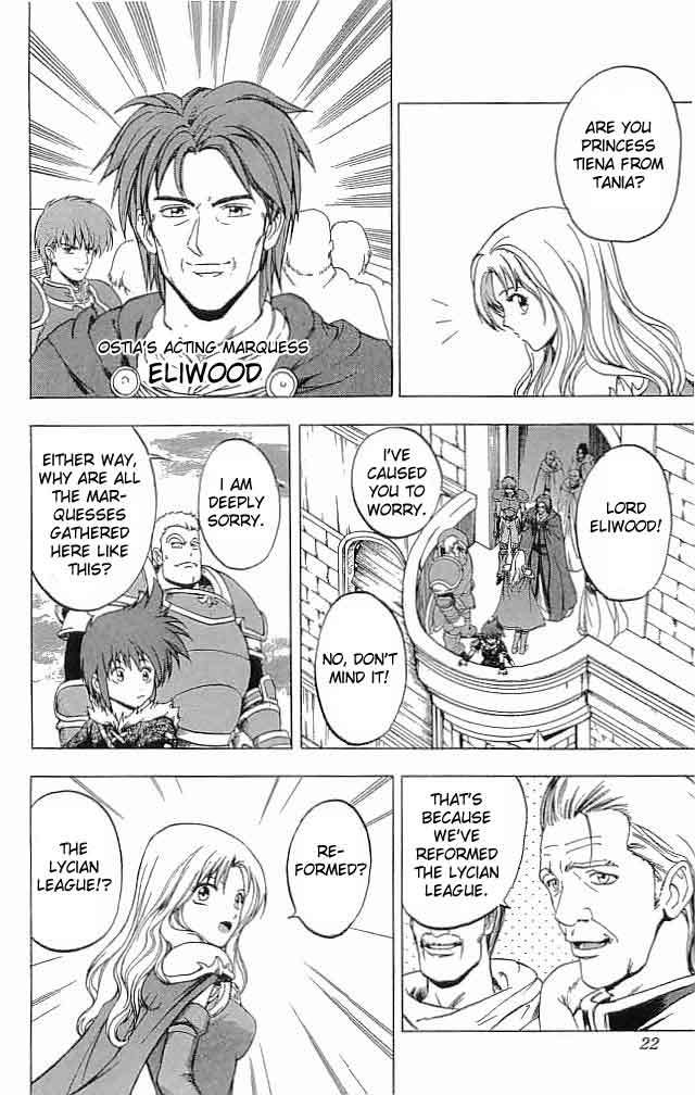 Fire Emblem - Hasha no Tsurugi Chapter 9 page 22 - Chapter 9: The Mercenary Kruzard