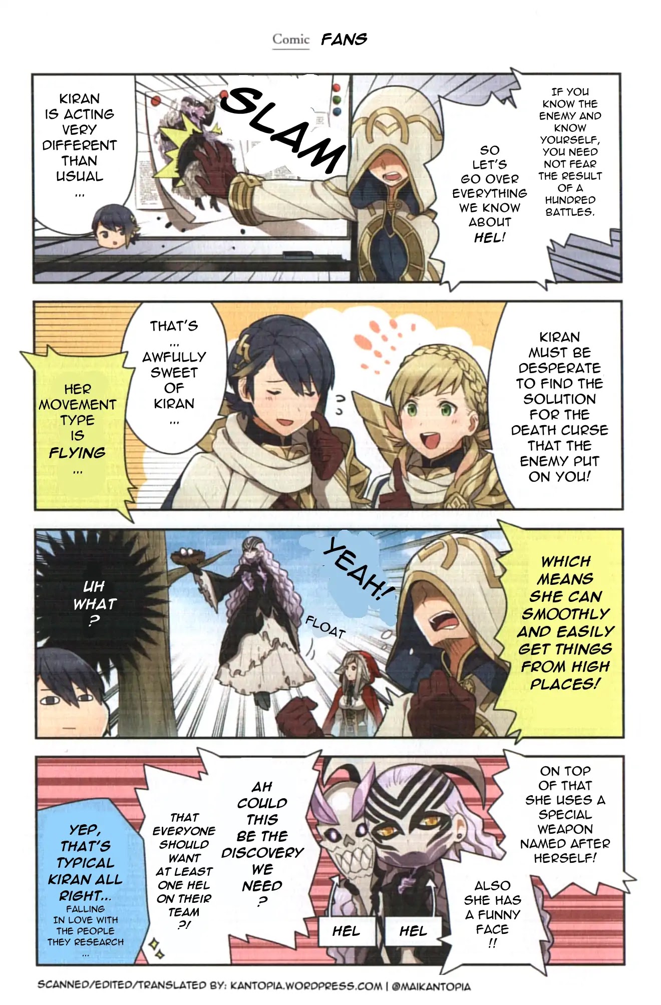 Fire Emblem Heroes Daily Lives of the Heroes Chapter 0.17 page 1 - Chapter 0.17: Character comic: Hel - Fans