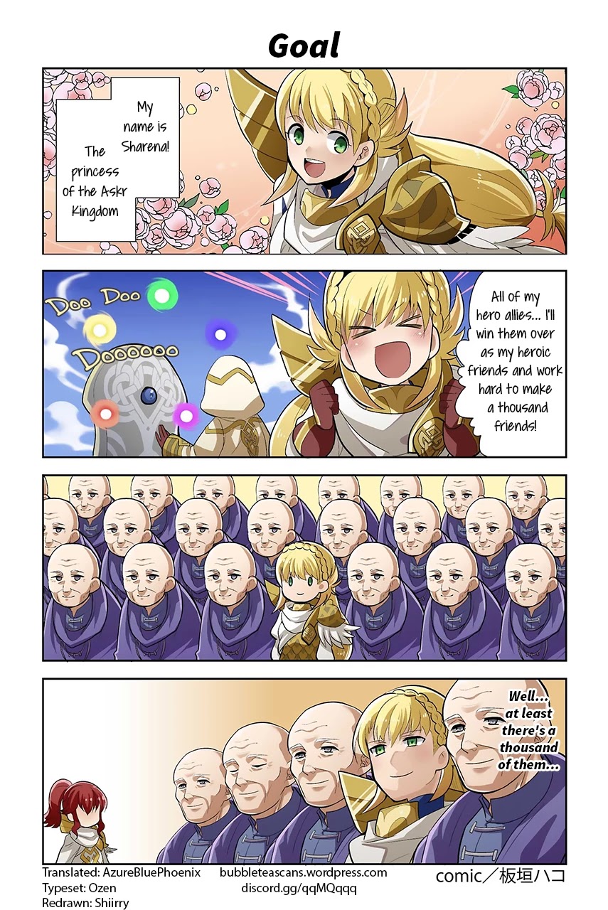 Fire Emblem Heroes Daily Lives of the Heroes Chapter 12 page 1 - Chapter 12: My Goal