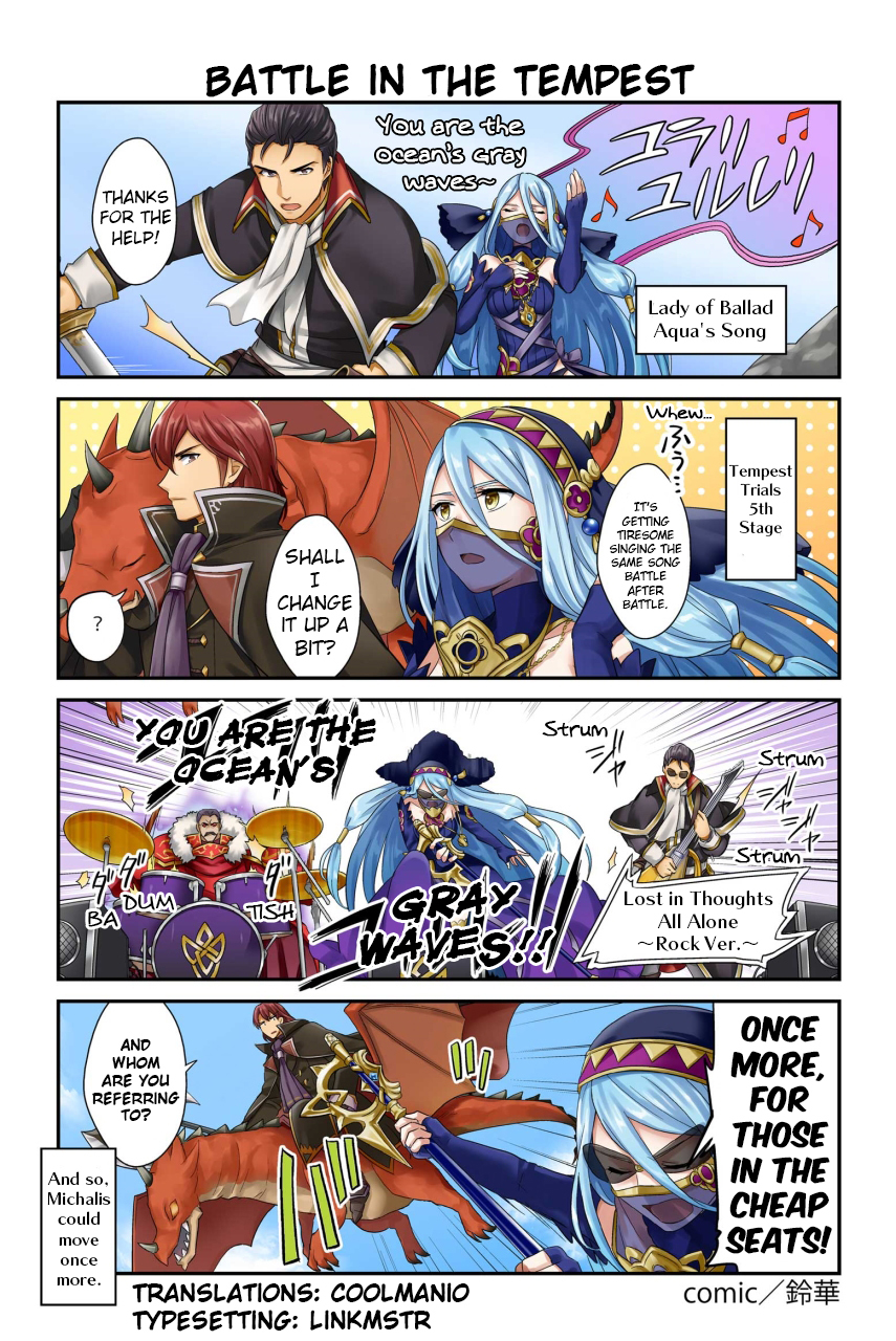 Fire Emblem Heroes Daily Lives of the Heroes Chapter 42 page 1 - Chapter 42: Battle in the Tempest