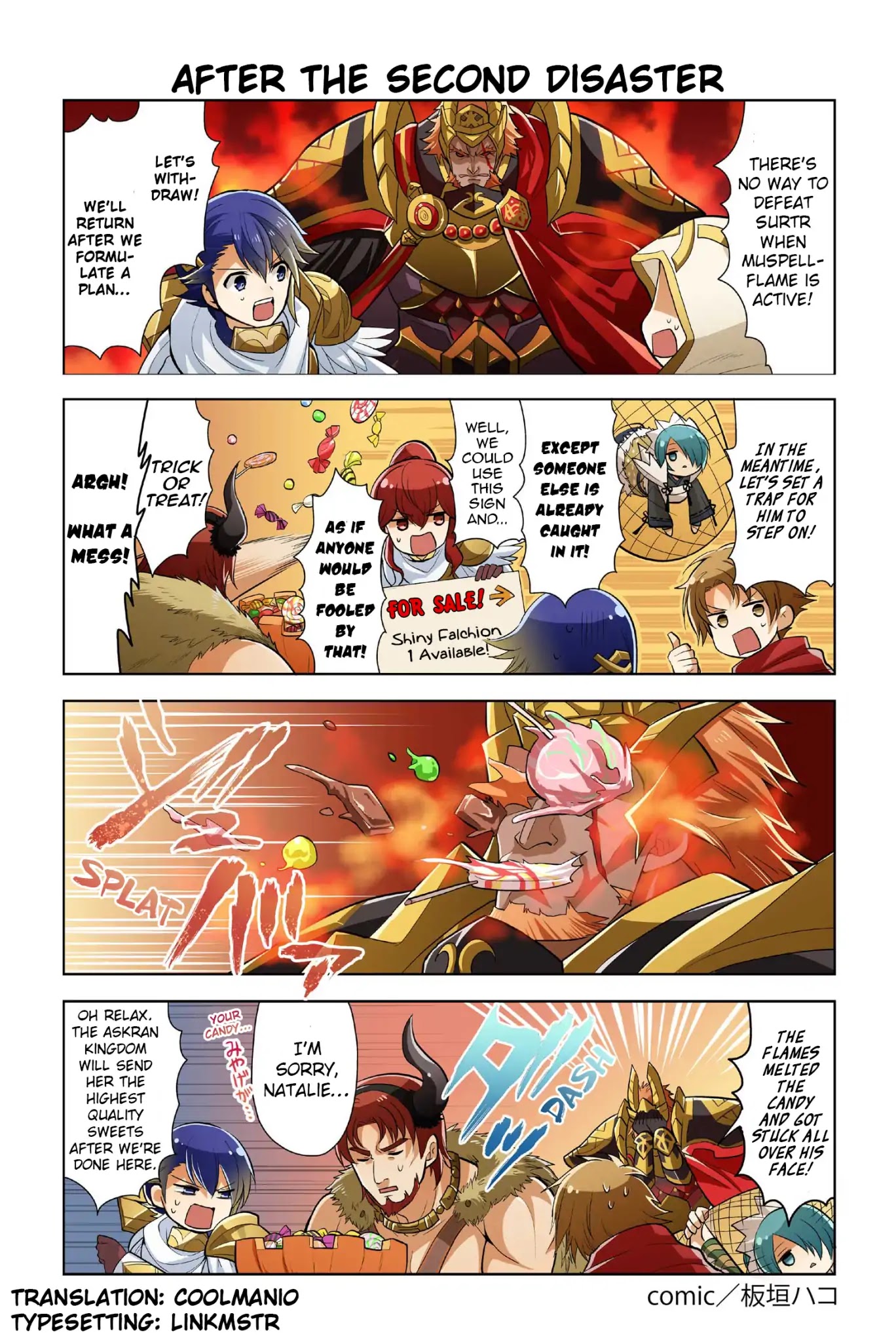 Fire Emblem Heroes Daily Lives of the Heroes Chapter 61 page 1 - Chapter 61: After the Second Disaster