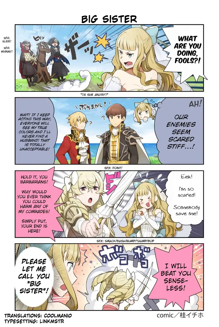 Fire Emblem Heroes Daily Lives of the Heroes Chapter 75 page 1 - Chapter 75: Big Sister