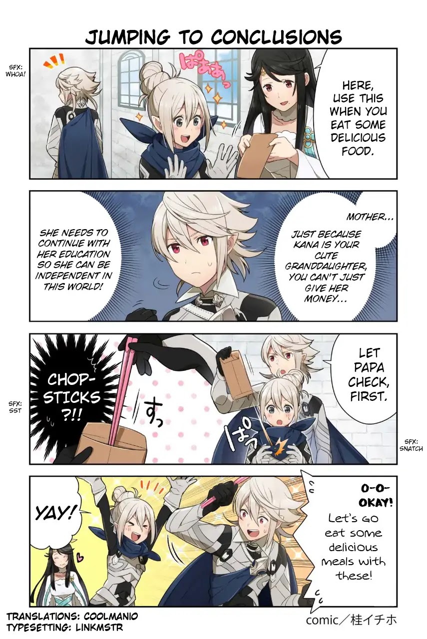 Fire Emblem Heroes Daily Lives of the Heroes Chapter 78 page 1 - Chapter 78: Jumping to Conclusions