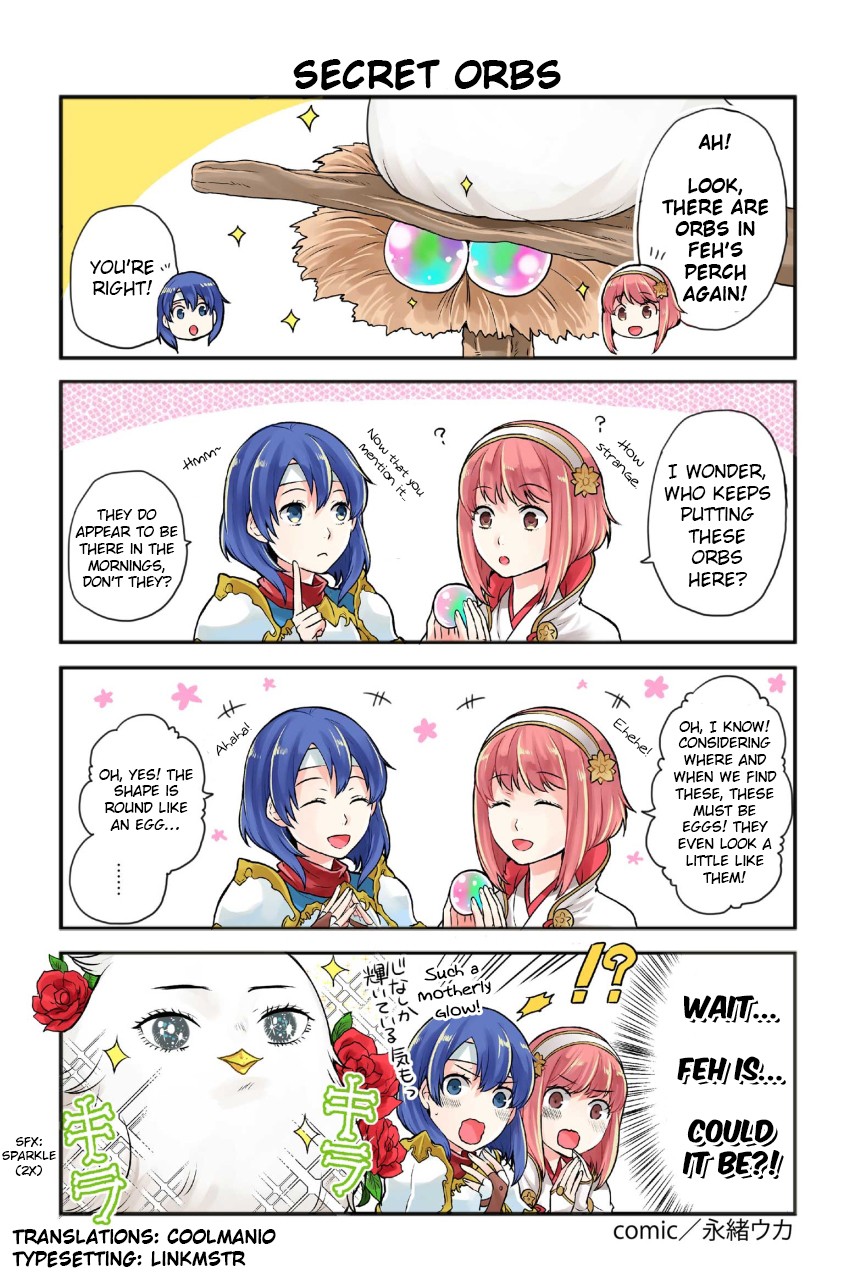 Fire Emblem Heroes Daily Lives of the Heroes Chapter 87 page 1 - Chapter 87: Secret Orbs