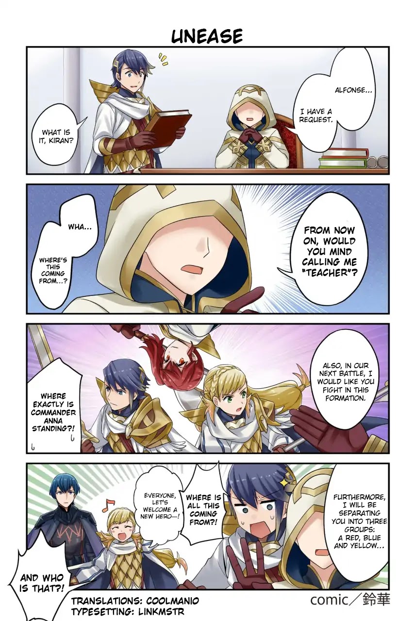 Fire Emblem Heroes Daily Lives of the Heroes Chapter 89 page 1 - Chapter 89: Unease
