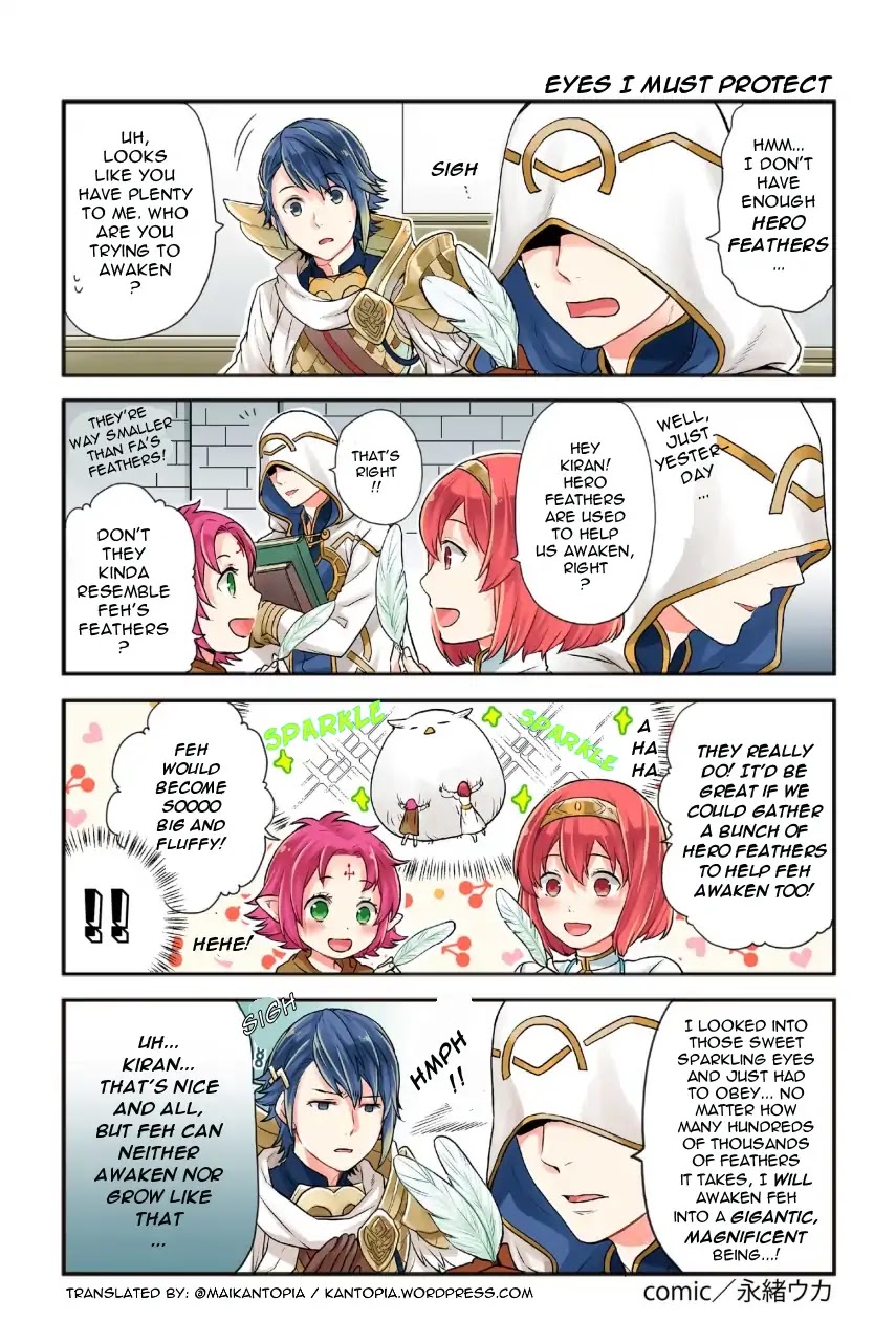 Fire Emblem Heroes Daily Lives of the Heroes Chapter 91 page 1 - Chapter 91: Eyes I must protect
