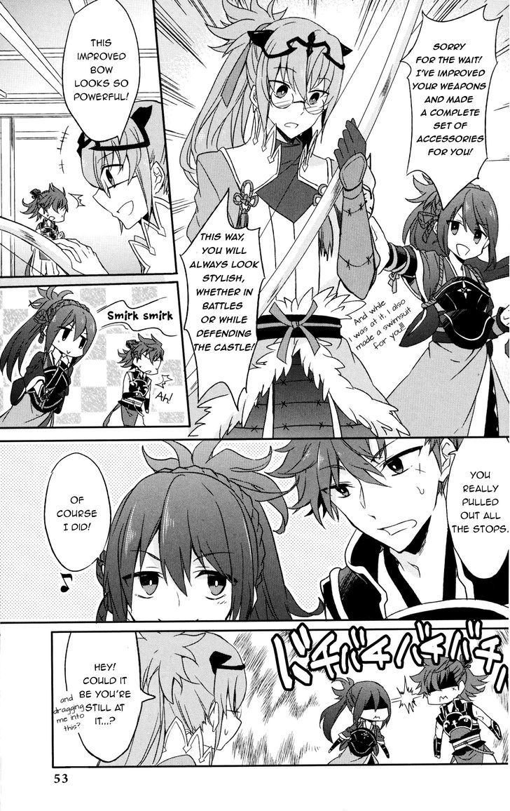 Fire Emblem if Byakuya Oukoku Comic Anthology Chapter 2 page 5 - Chapter 2 : The daily battles of Hinata and Oboro