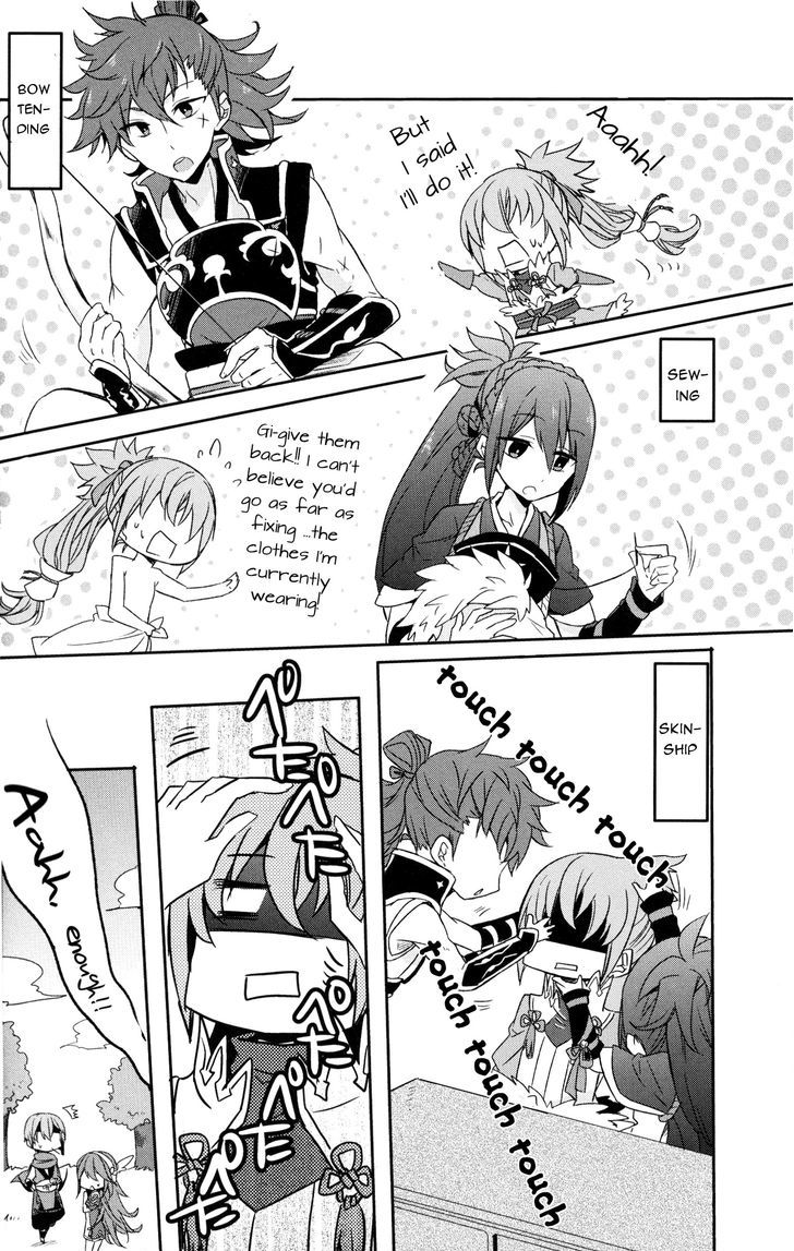 Fire Emblem if Byakuya Oukoku Comic Anthology Chapter 2 page 6 - Chapter 2 : The daily battles of Hinata and Oboro