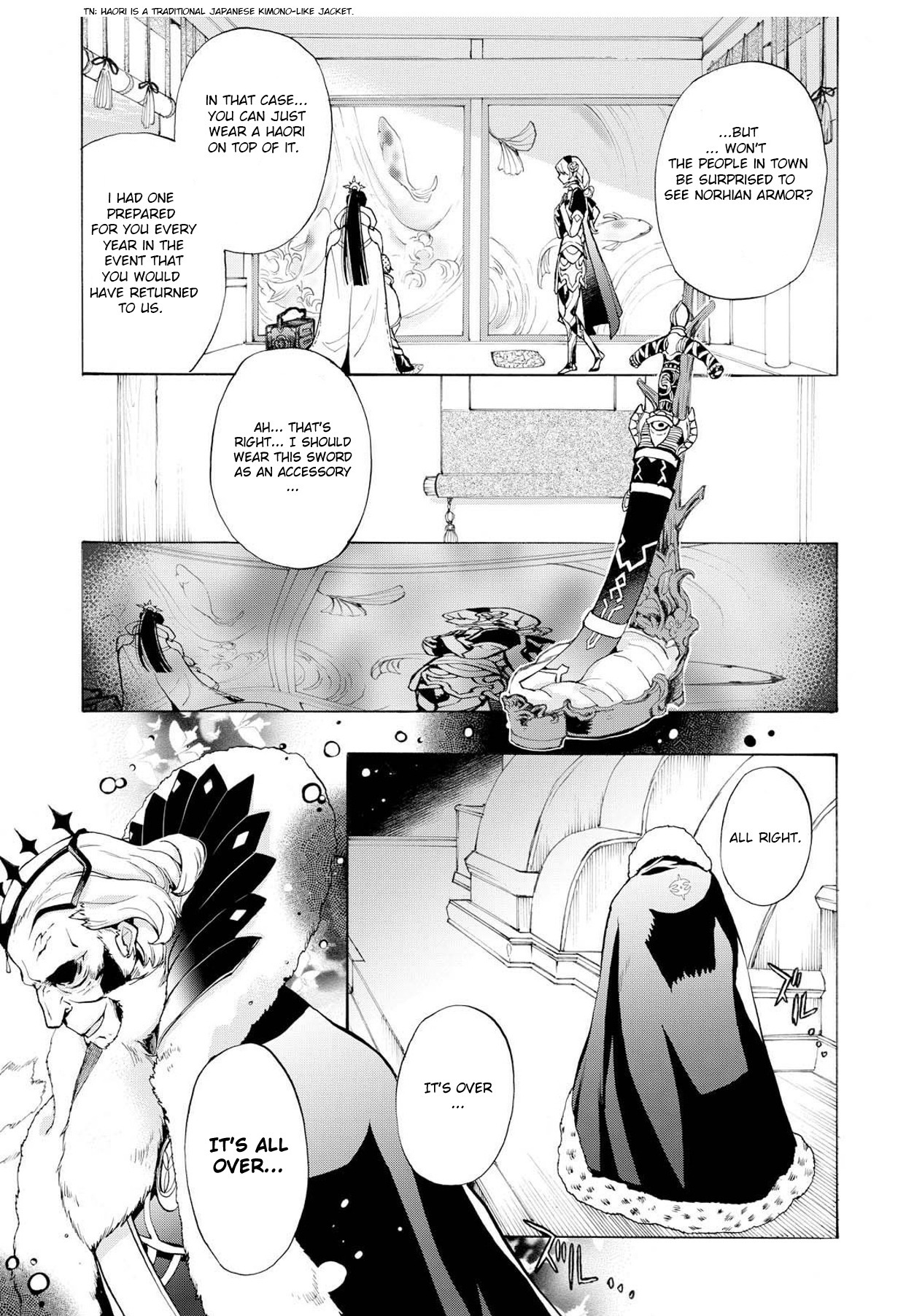 Fire Emblem if: Crown of Nibelung Chapter 4 page 19 - Chapter 4