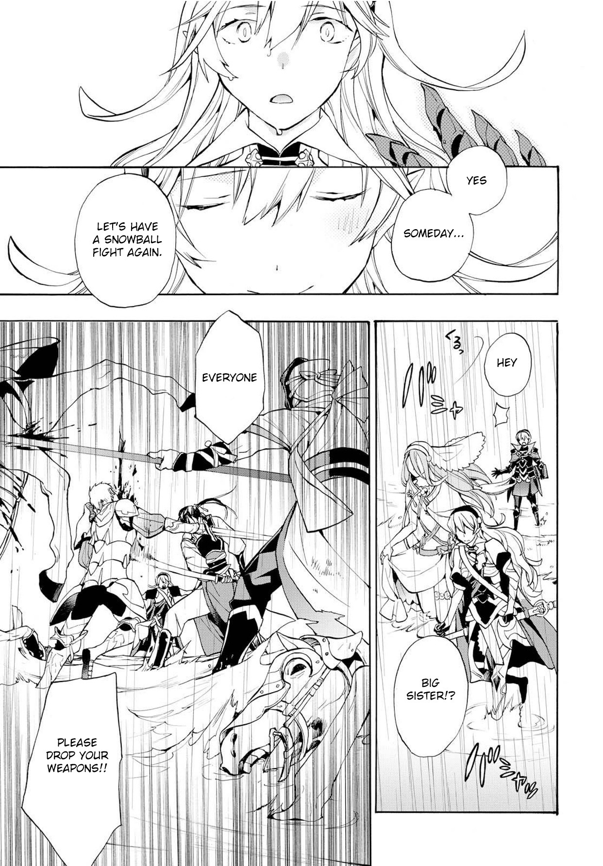 Fire Emblem if: Crown of Nibelung Chapter 7 page 25 - Chapter 7