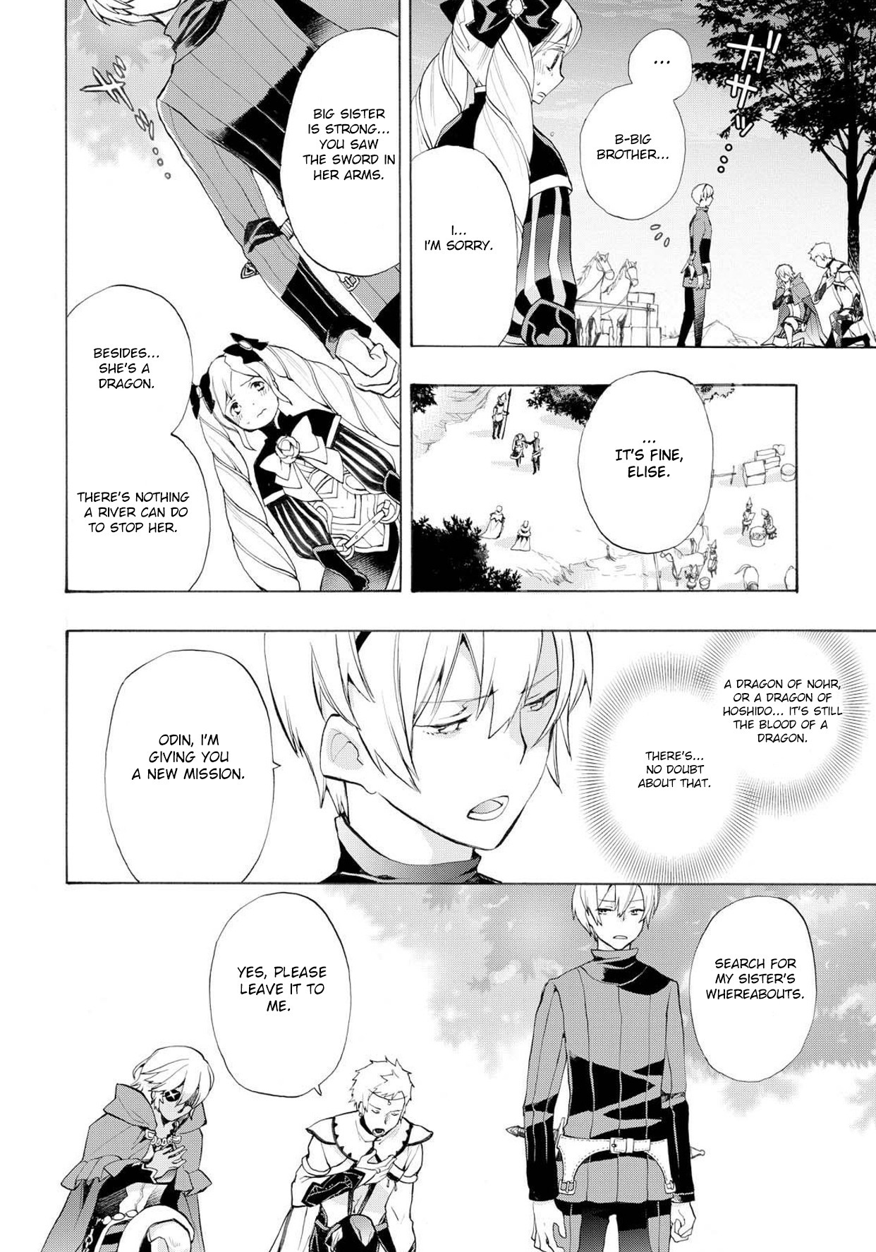 Fire Emblem if: Crown of Nibelung Chapter 7 page 28 - Chapter 7