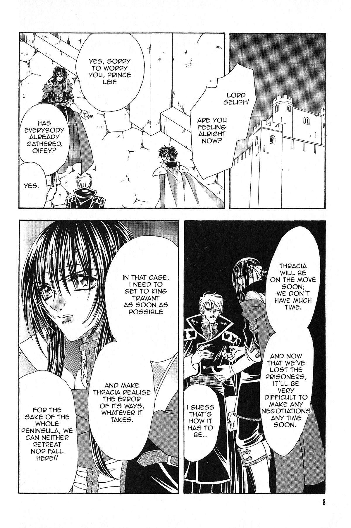 Fire Emblem: Seisen no Keifu Chapter 88 page 8 - Chapter 88