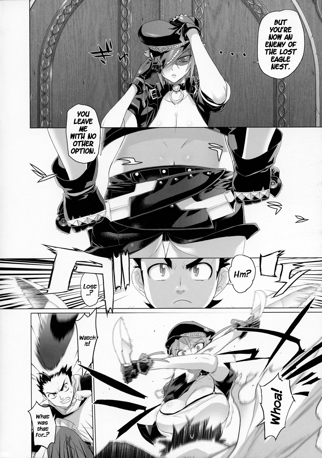 Fire Fire Fire Chapter 2 page 25 - Chapter 2 : Attack. 2 - Badass? Or Just Bad?