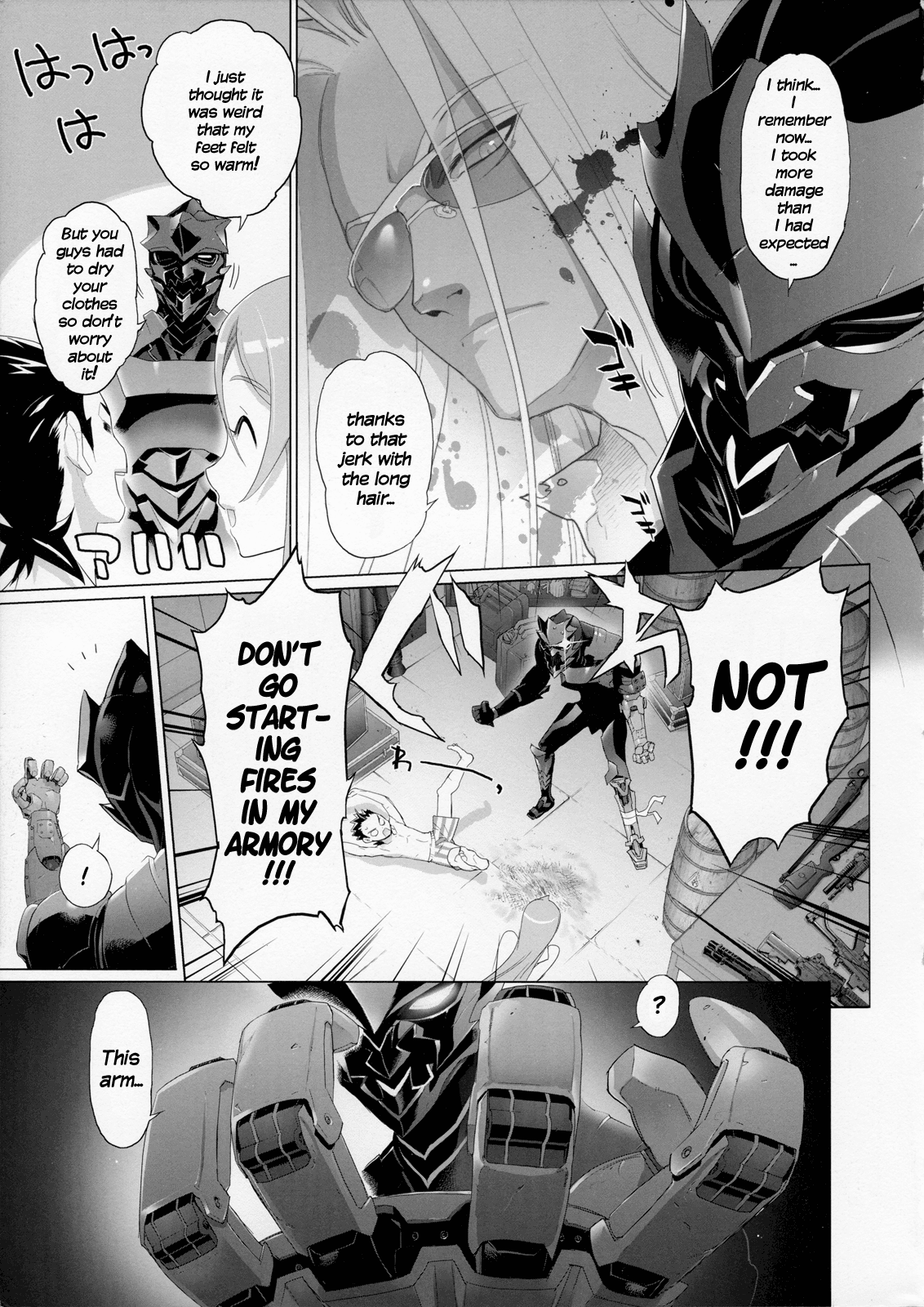 Fire Fire Fire Chapter 2 page 6 - Chapter 2 : Attack. 2 - Badass? Or Just Bad?