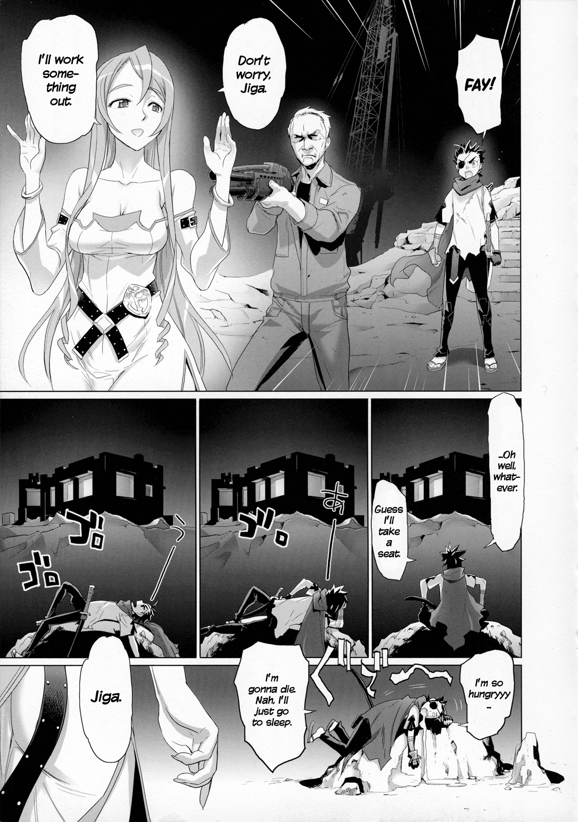 Fire Fire Fire Chapter 4 page 15 - Chapter 4 : Attack. 4 - Is It Light? Or Is It Dark?