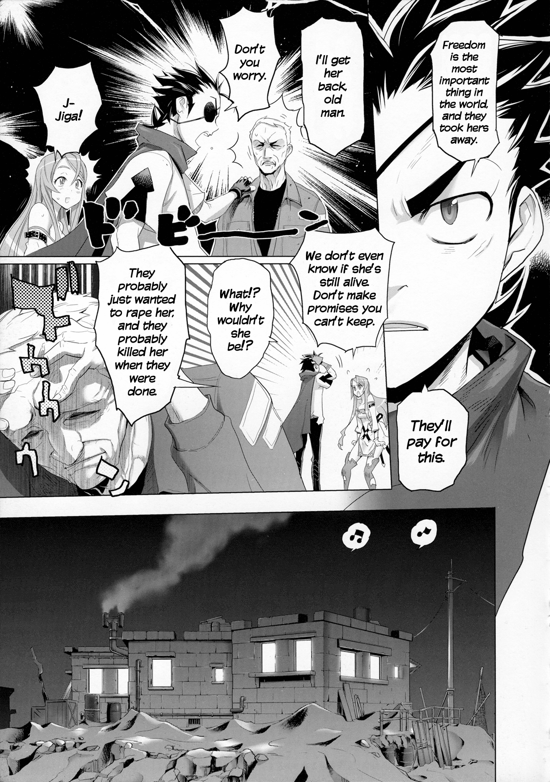Fire Fire Fire Chapter 4 page 17 - Chapter 4 : Attack. 4 - Is It Light? Or Is It Dark?