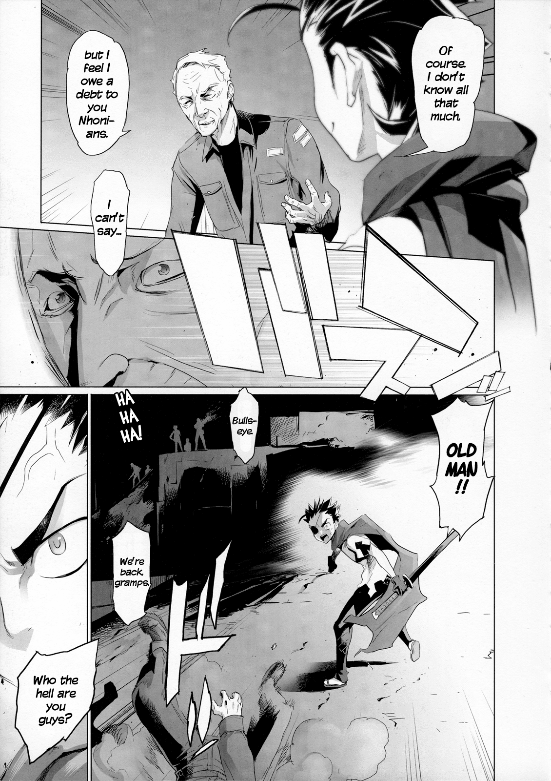 Fire Fire Fire Chapter 4 page 23 - Chapter 4 : Attack. 4 - Is It Light? Or Is It Dark?