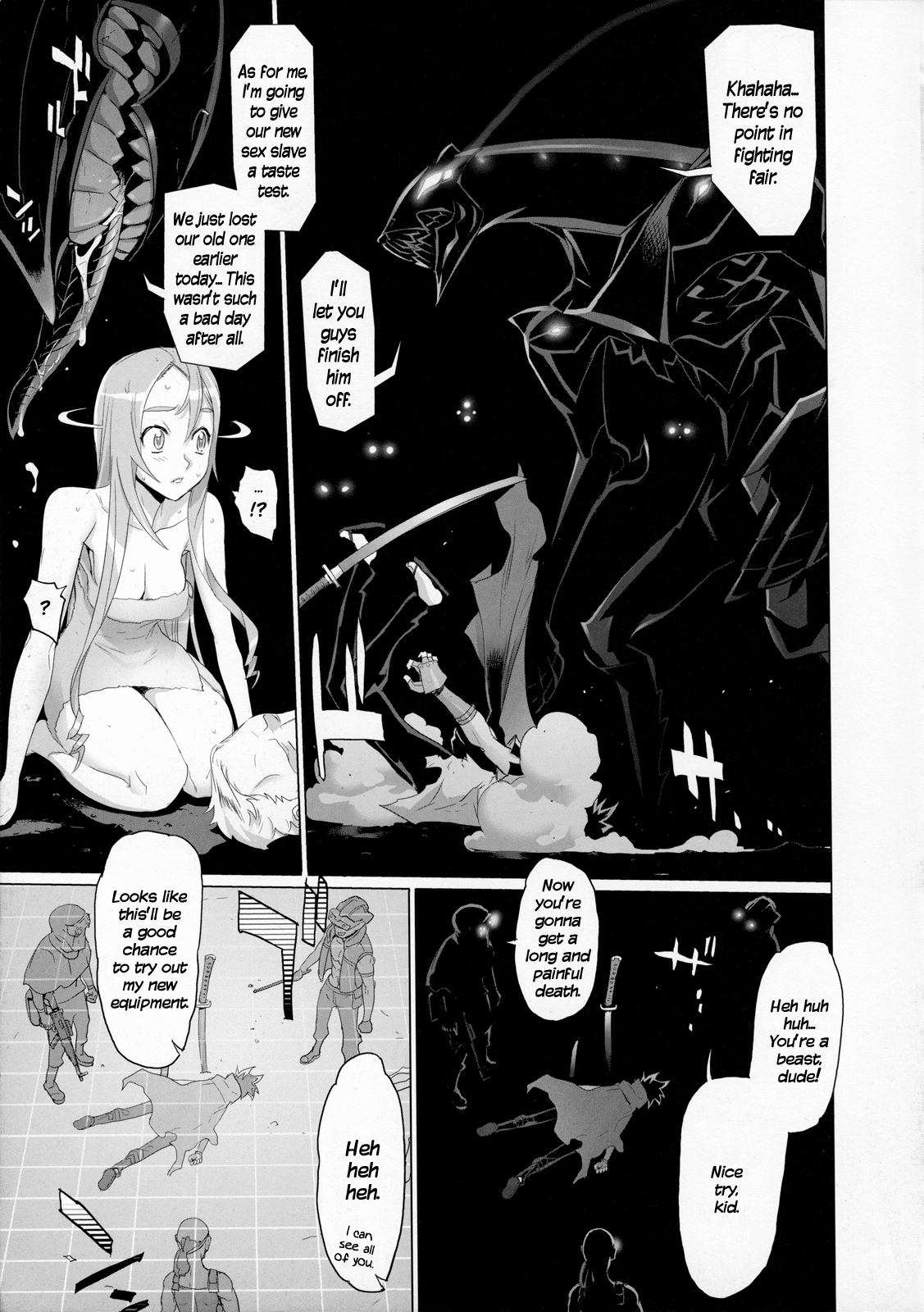 Fire Fire Fire Chapter 4 page 27 - Chapter 4 : Attack. 4 - Is It Light? Or Is It Dark?