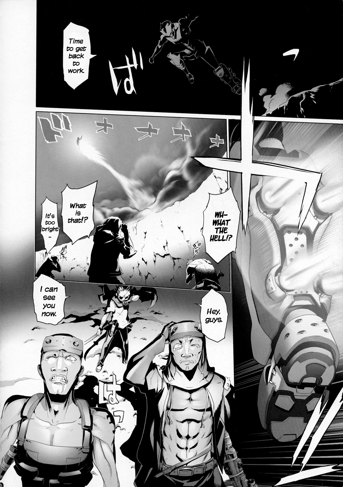Fire Fire Fire Chapter 4 page 28 - Chapter 4 : Attack. 4 - Is It Light? Or Is It Dark?