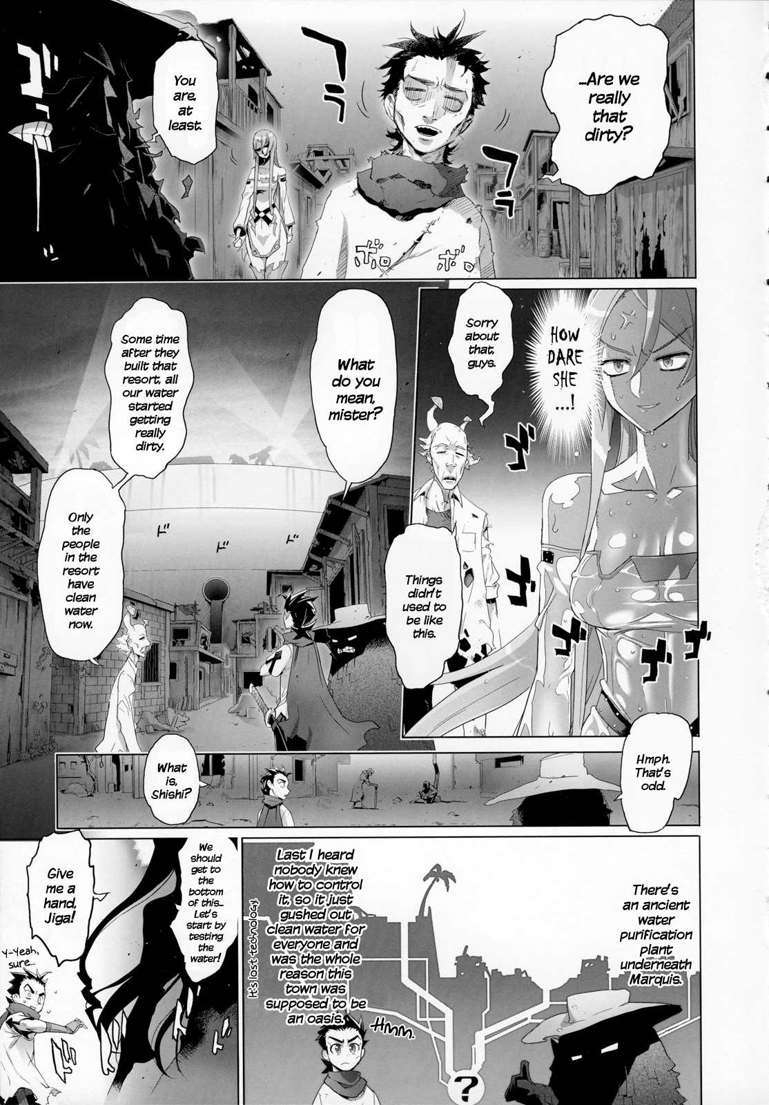 Fire Fire Fire Chapter 5 page 6 - Chapter 5 : Attack. 5 - Is It Dirty? Or Is it Clean?