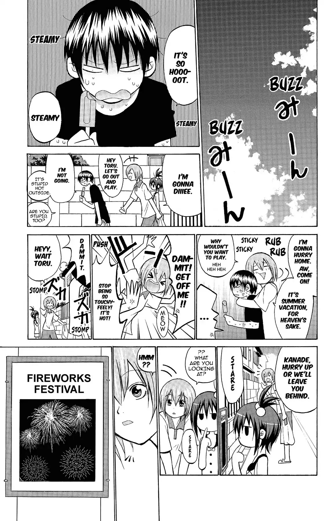 Fire-Hot Aunt Chapter 11 page 1 - Chapter 11: Vol.3 EPISODE 11: FIREWORKS FESTIVAL