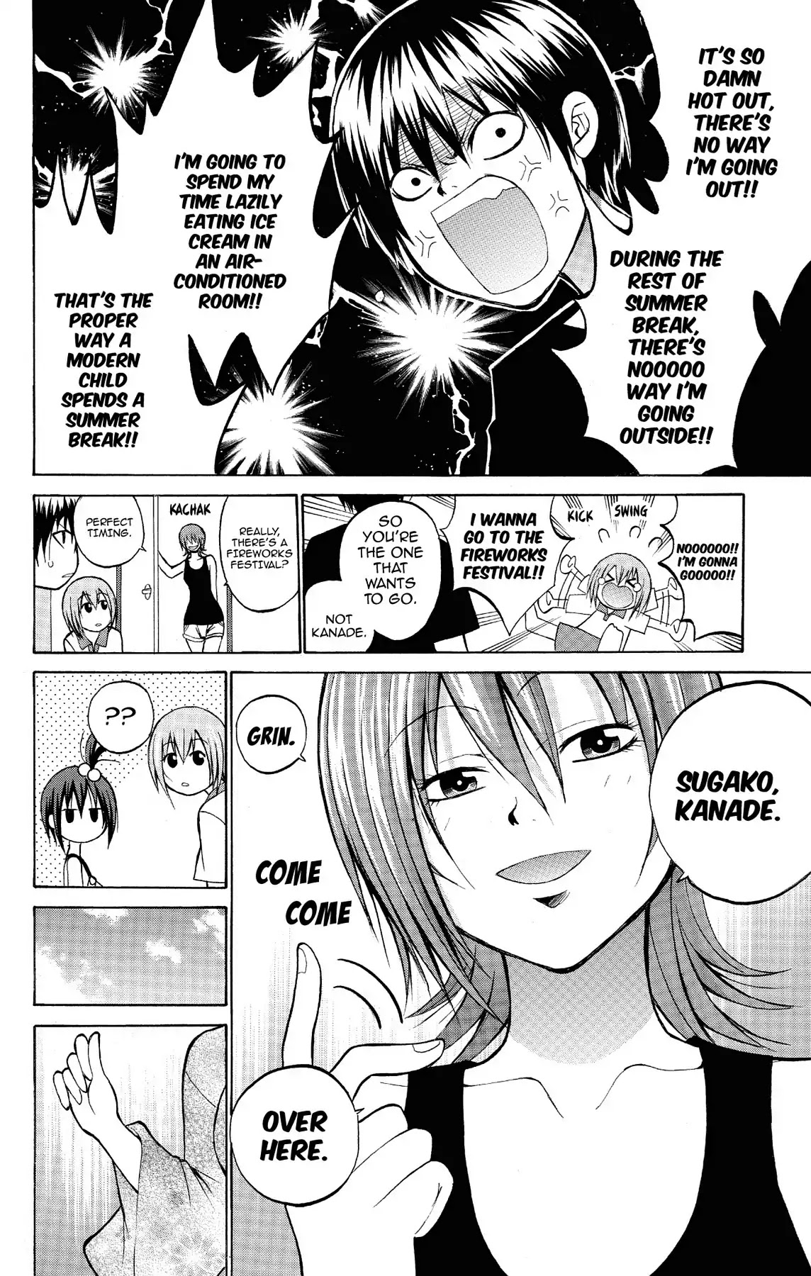 Fire-Hot Aunt Chapter 11 page 4 - Chapter 11: Vol.3 EPISODE 11: FIREWORKS FESTIVAL