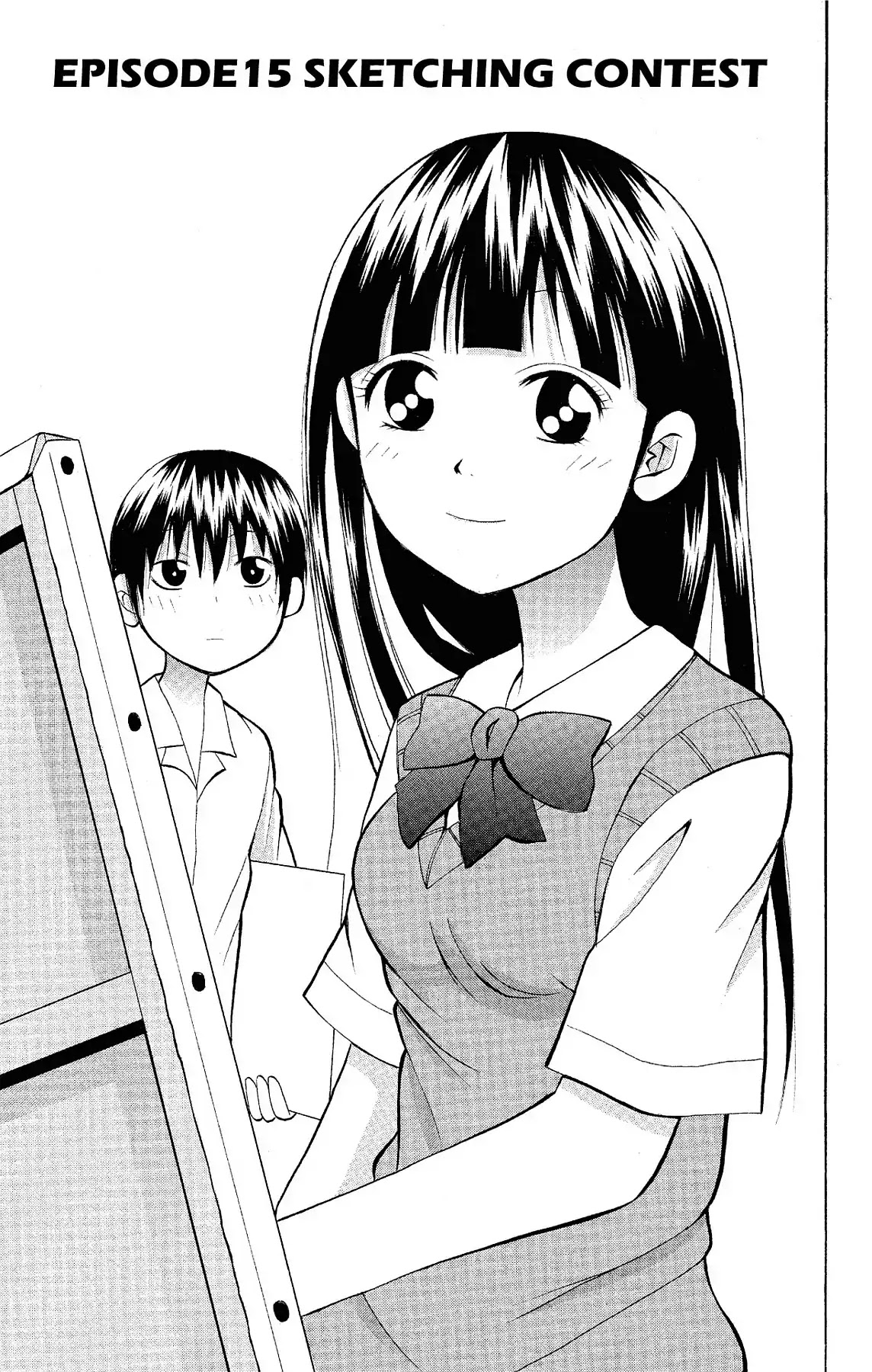 Fire-Hot Aunt Chapter 15 page 1 - Chapter 15: Vol.4 EPISODE 15: SKETCHING CONTEST