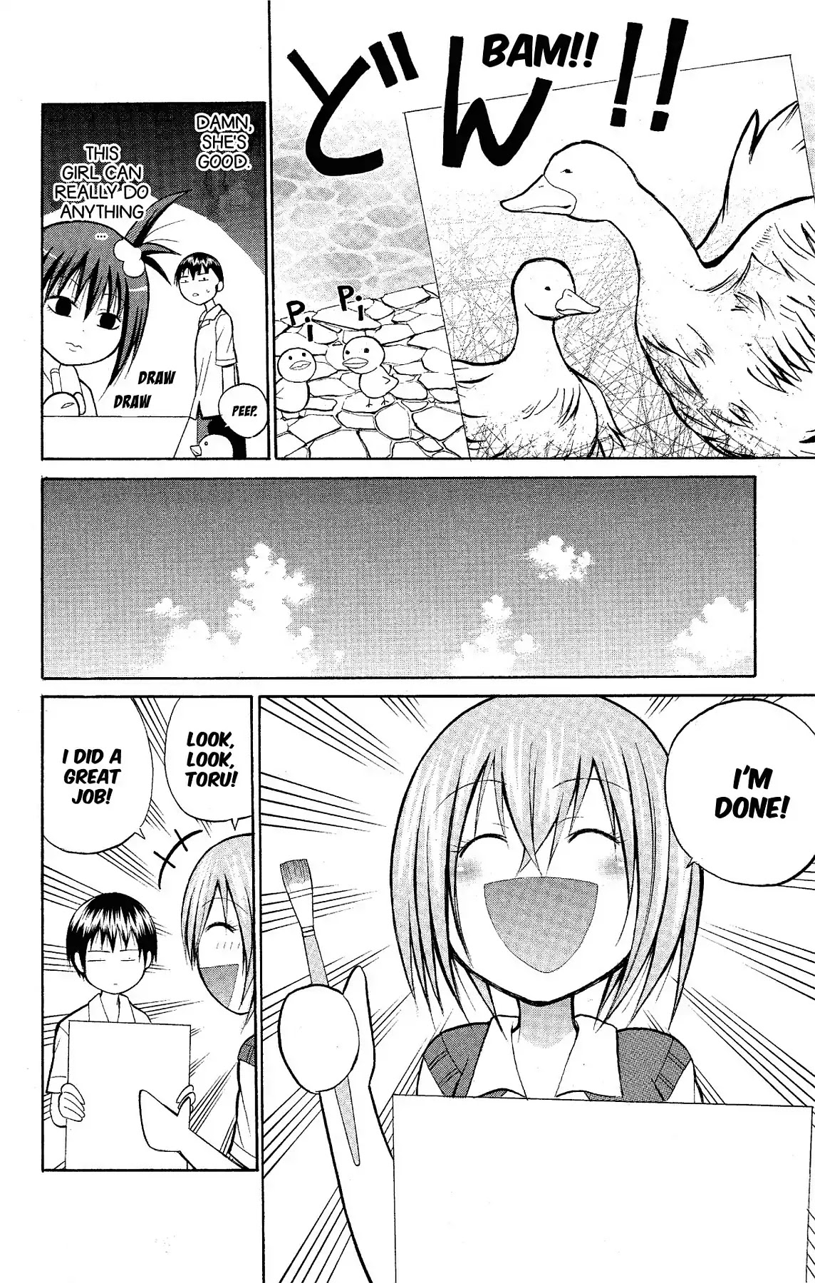 Fire-Hot Aunt Chapter 15 page 12 - Chapter 15: Vol.4 EPISODE 15: SKETCHING CONTEST