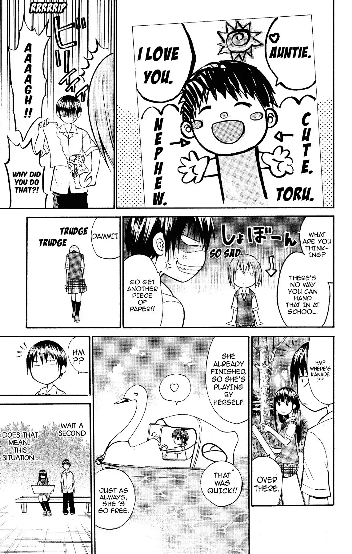 Fire-Hot Aunt Chapter 15 page 13 - Chapter 15: Vol.4 EPISODE 15: SKETCHING CONTEST