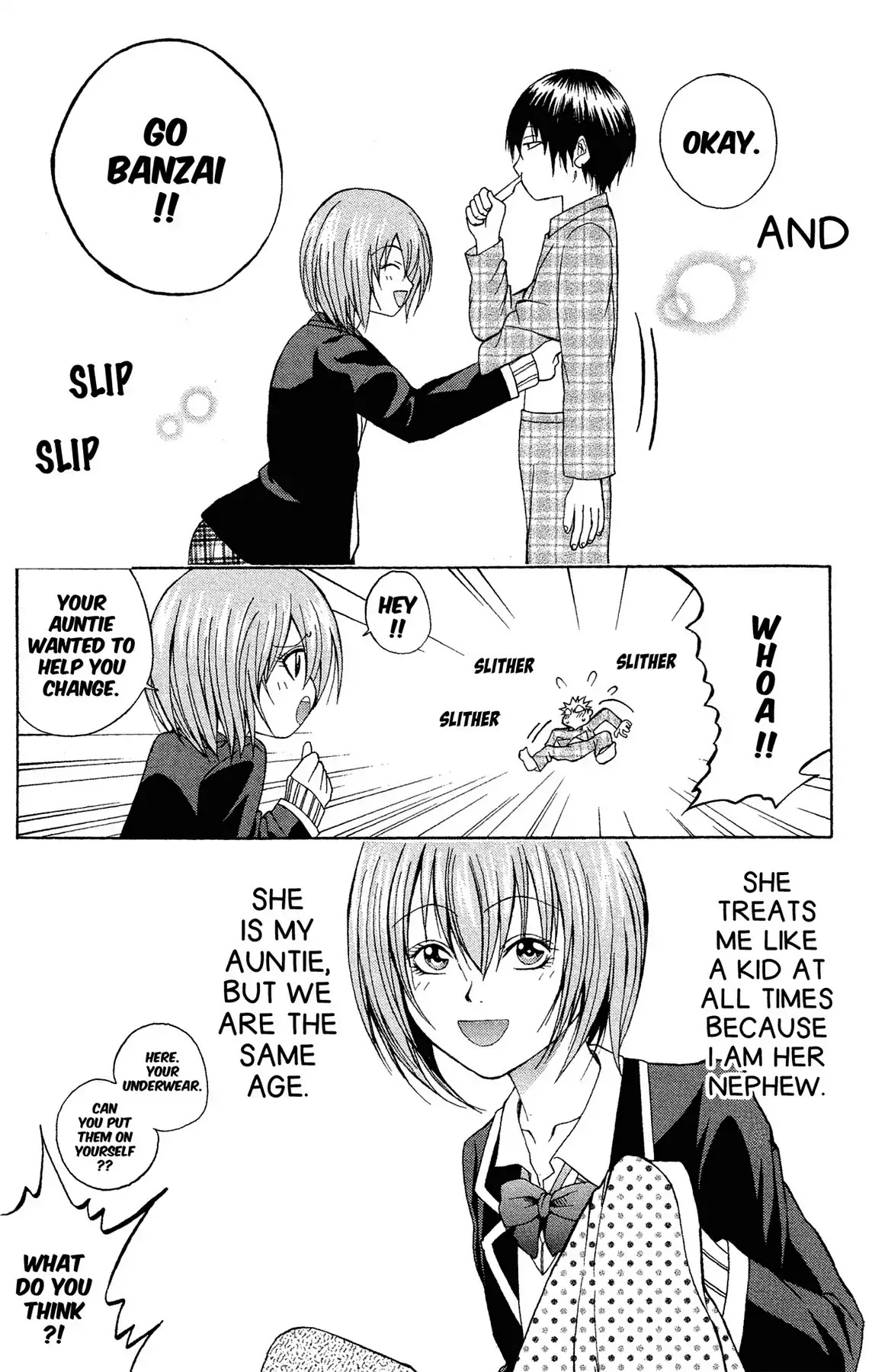Fire-Hot Aunt Chapter 2 page 4 - Chapter 2: Vol.1 EPISODE 2: LOVE STORY