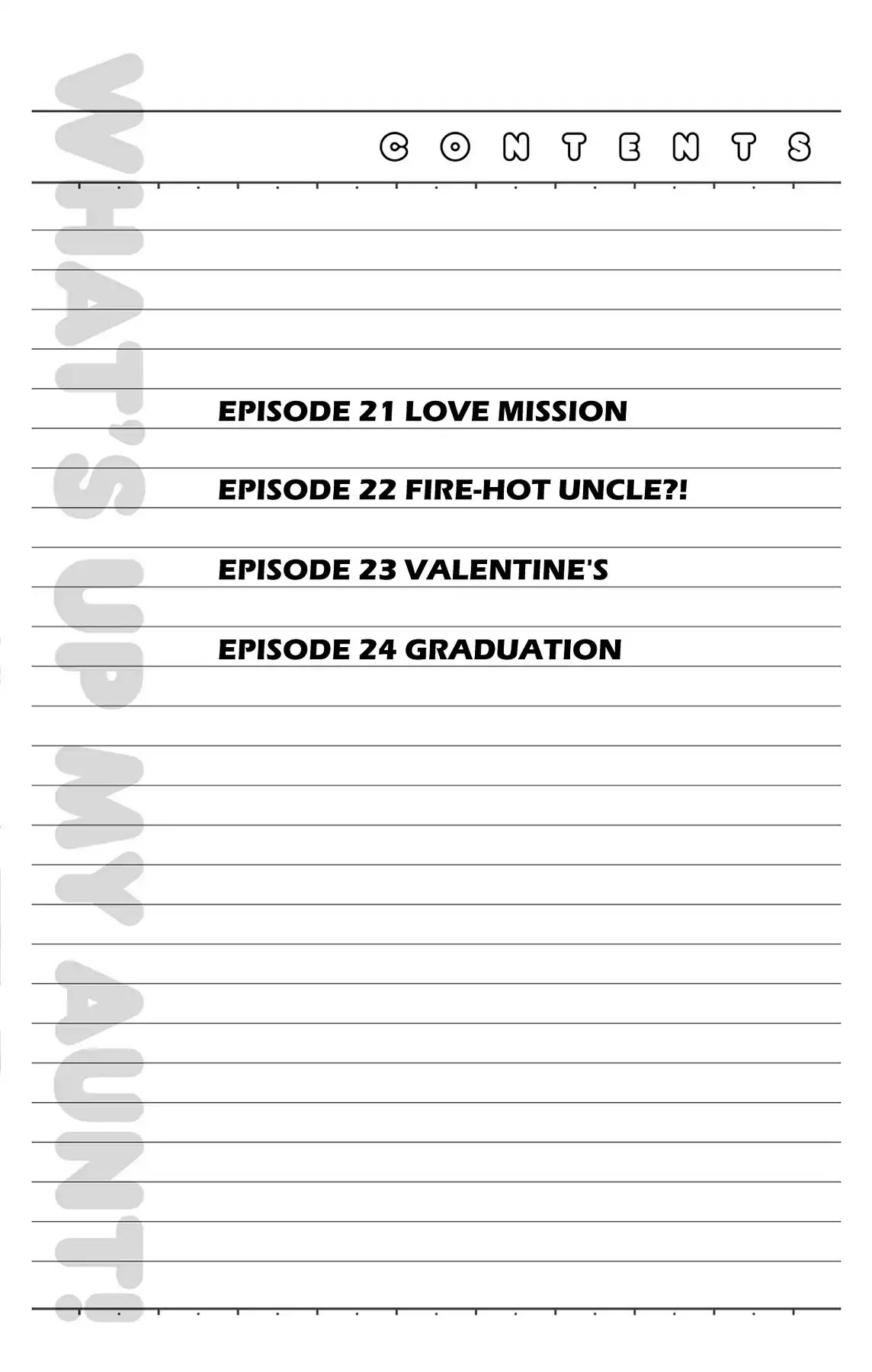 Fire-Hot Aunt Chapter 21 page 6 - Chapter 21: Vol.6 EPISODE 21: LOVE MISSION