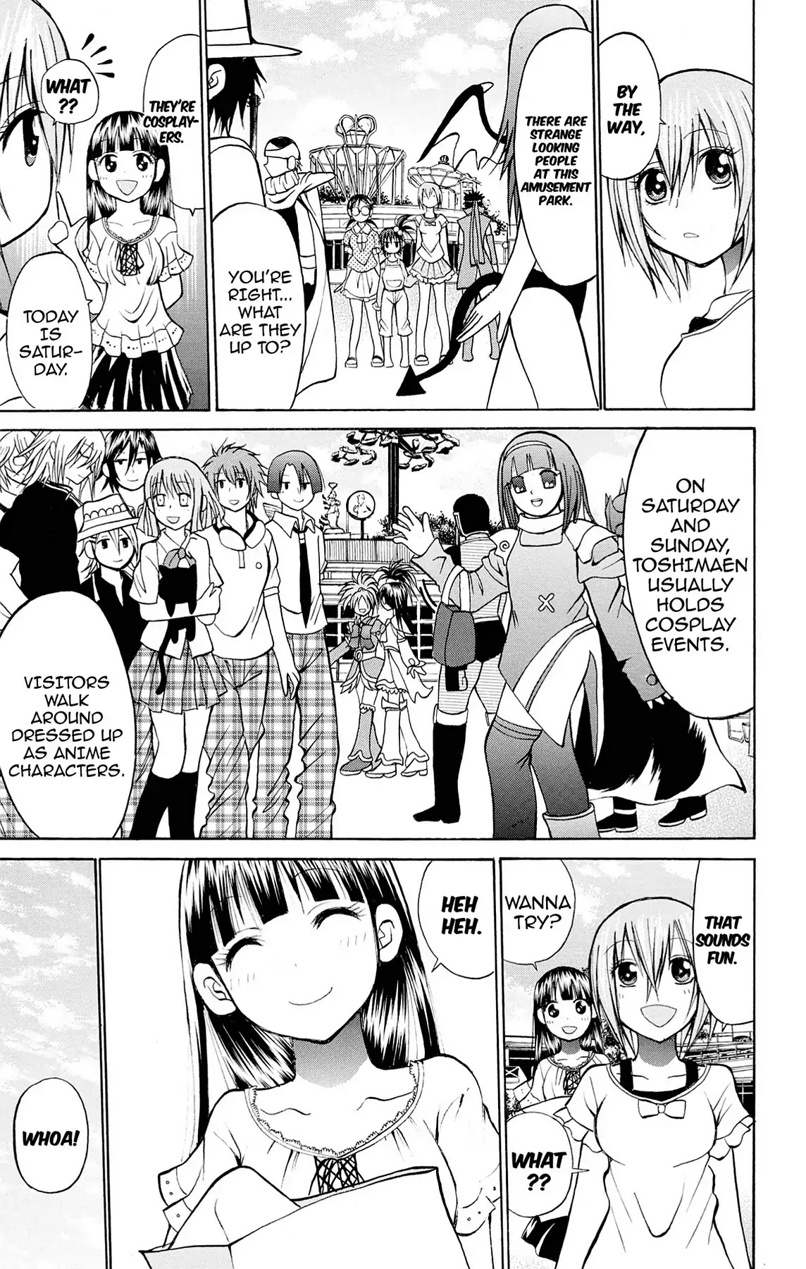 Fire-Hot Aunt Chapter 28 page 15 - Chapter 28: Vol.7 EPISODE 28: MANGA TOWN