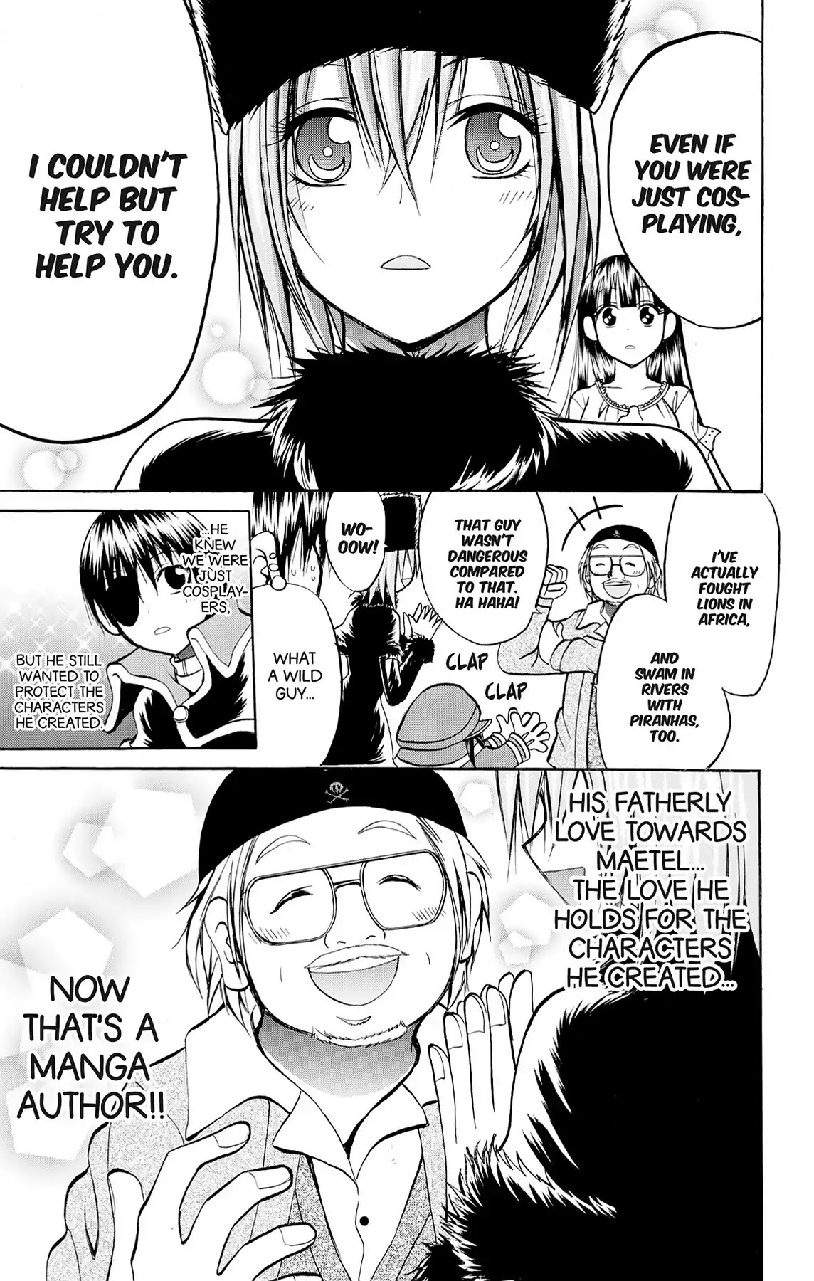 Fire-Hot Aunt Chapter 28 page 39 - Chapter 28: Vol.7 EPISODE 28: MANGA TOWN