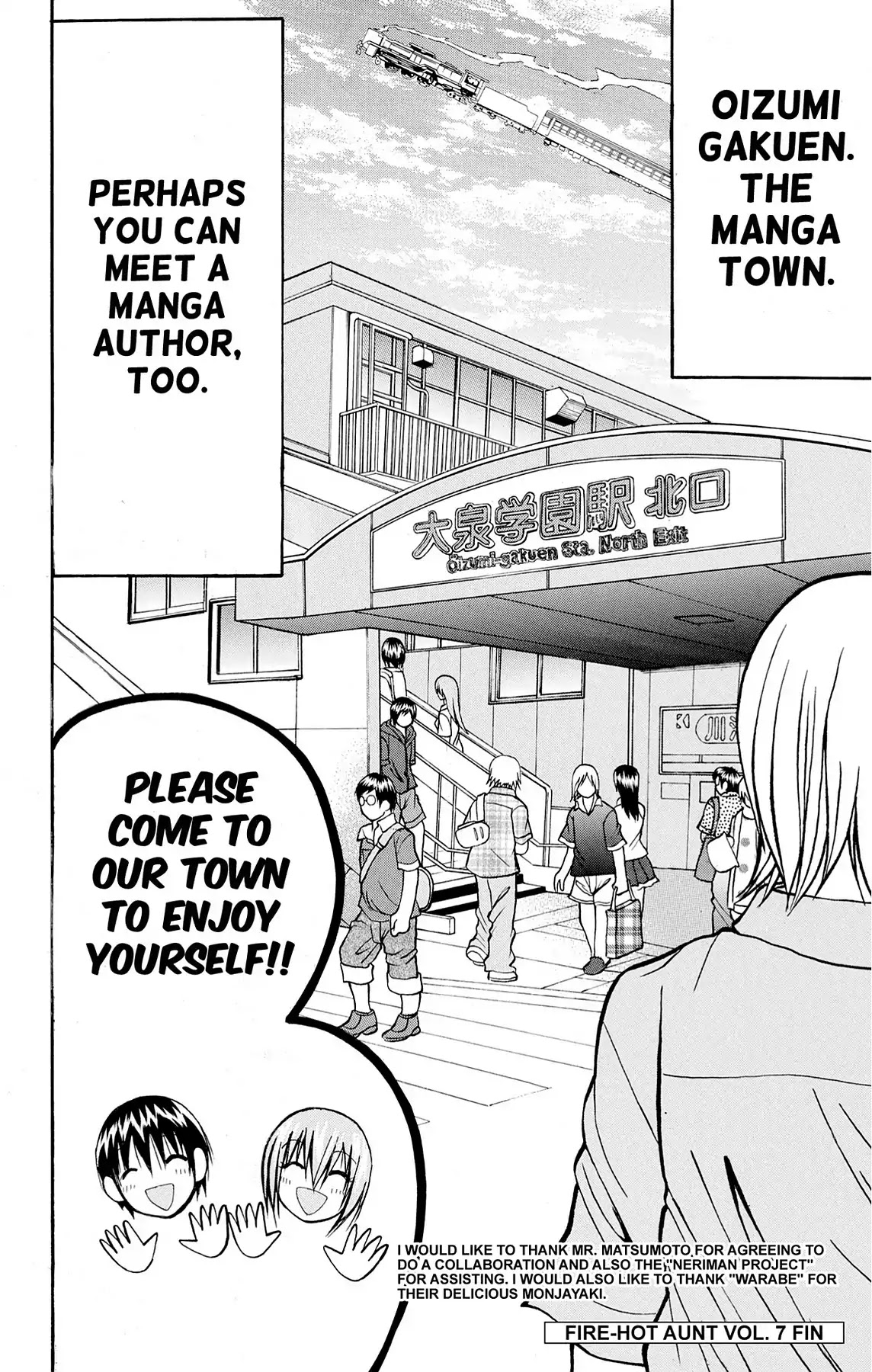 Fire-Hot Aunt Chapter 28 page 50 - Chapter 28: Vol.7 EPISODE 28: MANGA TOWN