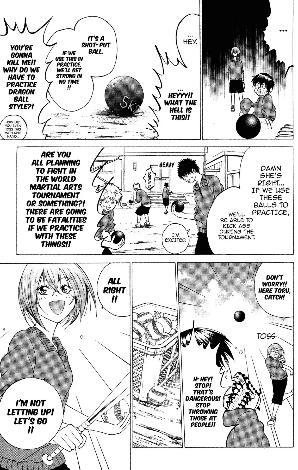 Fire-Hot Aunt Chapter 3 page 9 - Chapter 3: Vol.1 EPISODE 3: LET'S PLAY SOFTBALL!!