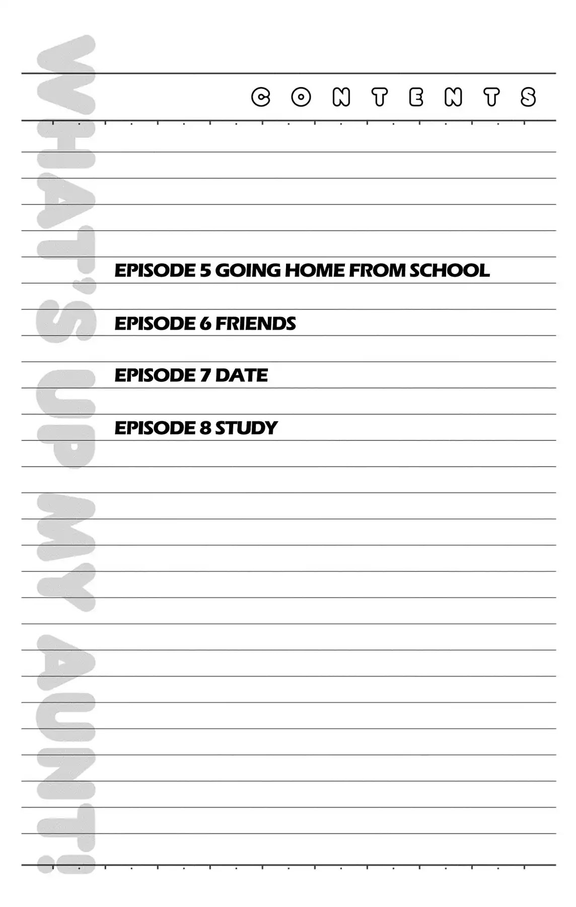 Fire-Hot Aunt Chapter 5 page 6 - Chapter 5: Vol.2 EPISODE 5: GOING HOME FROM SCHOOL